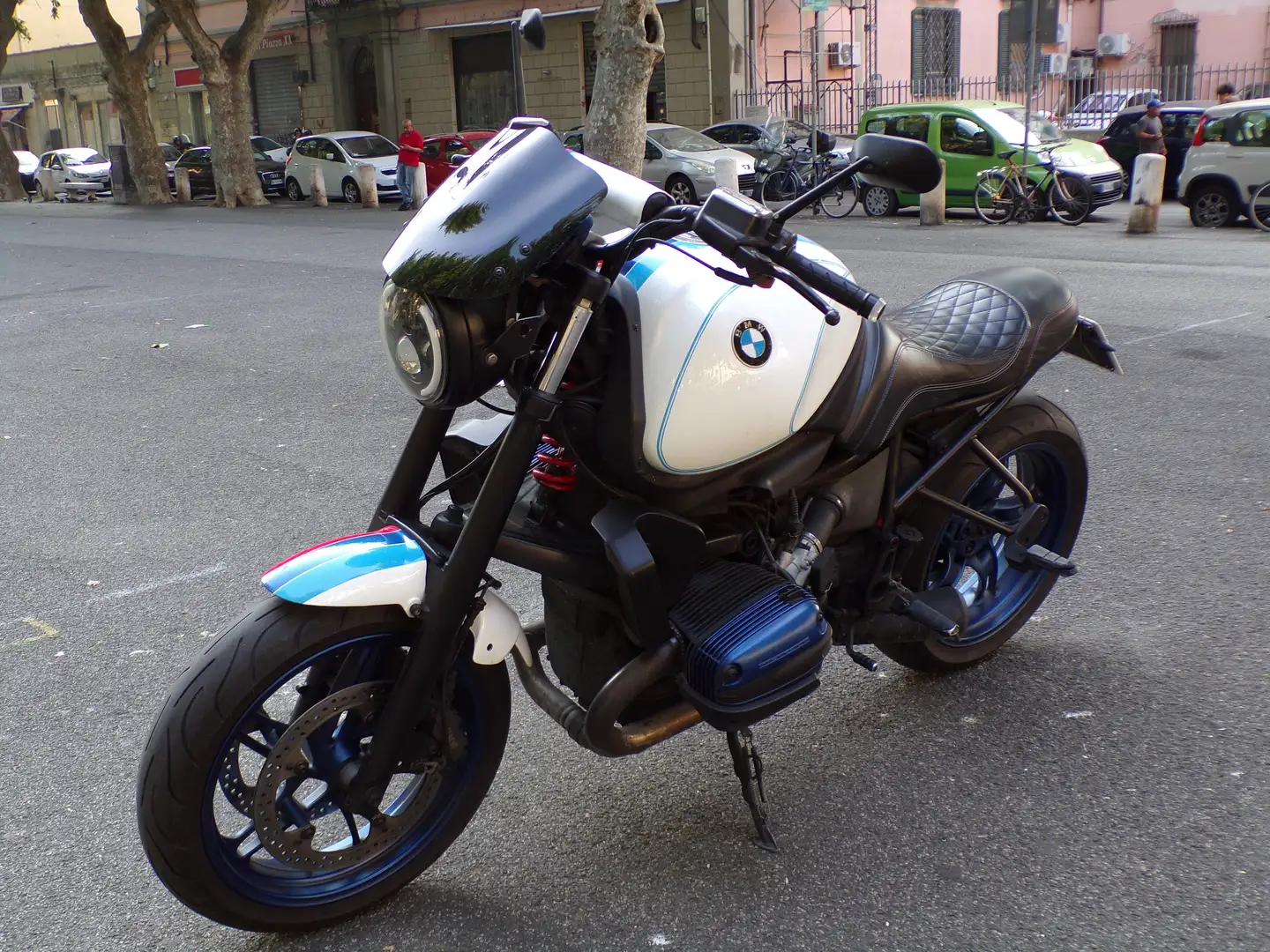 BMW R 850 R Cafè Racer Weiß - 2