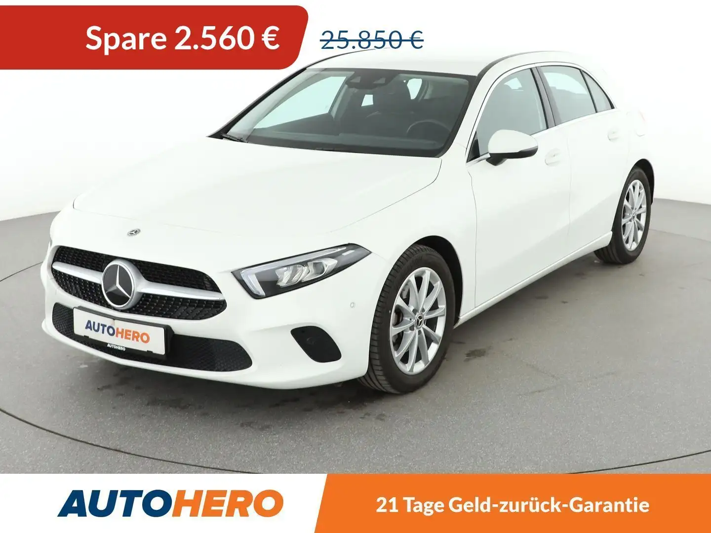 Mercedes-Benz A 200 A 200 Aut.*NAVI*ACC*LED*PDC*SHZ* Weiß - 1