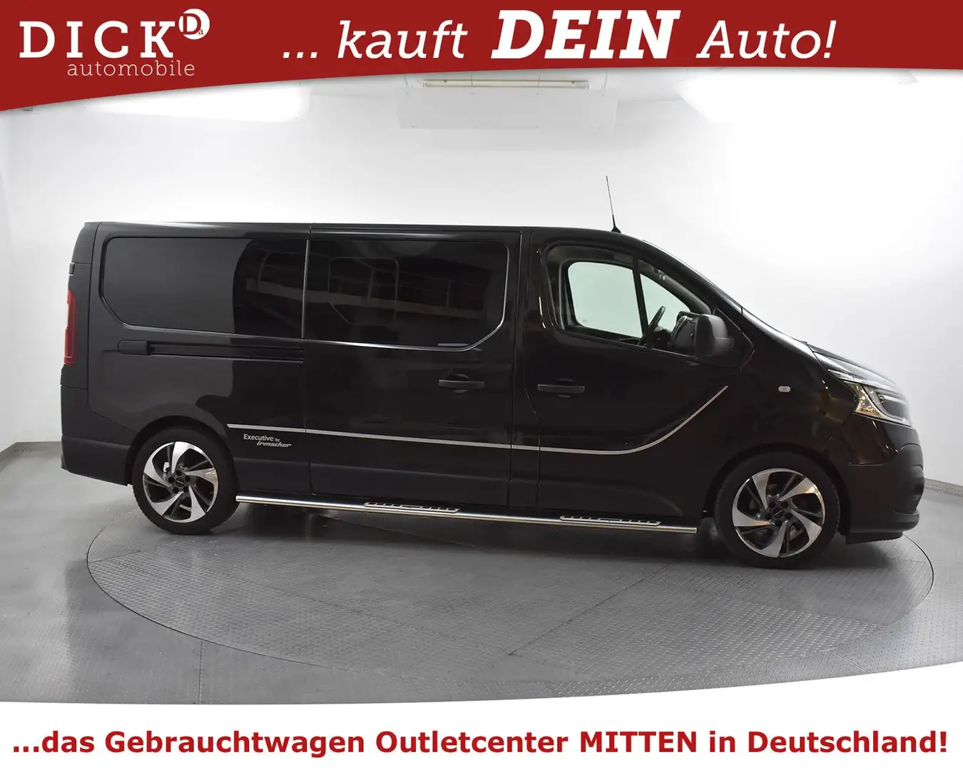 Renault Trafic Com 2.0d Aut L2 3,0t Life 7SI+NAV+LED+KAM Schwarz - 2