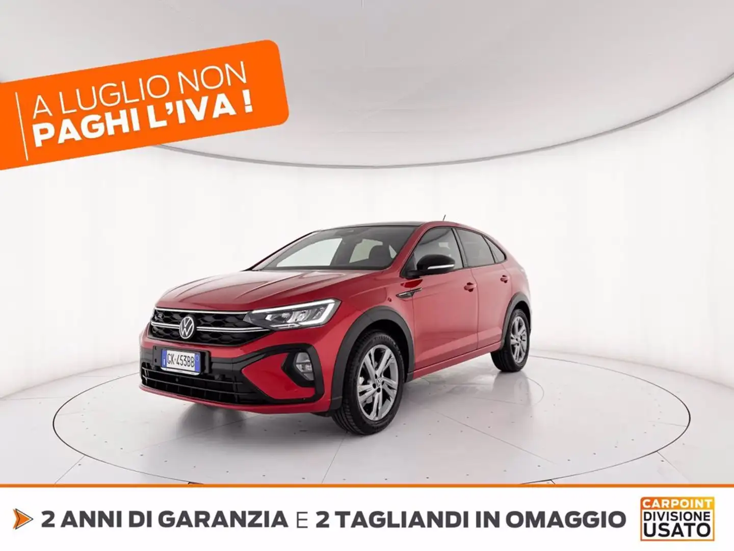 Volkswagen Taigo 1.0 tsi r-line 110cv Rosso - 1