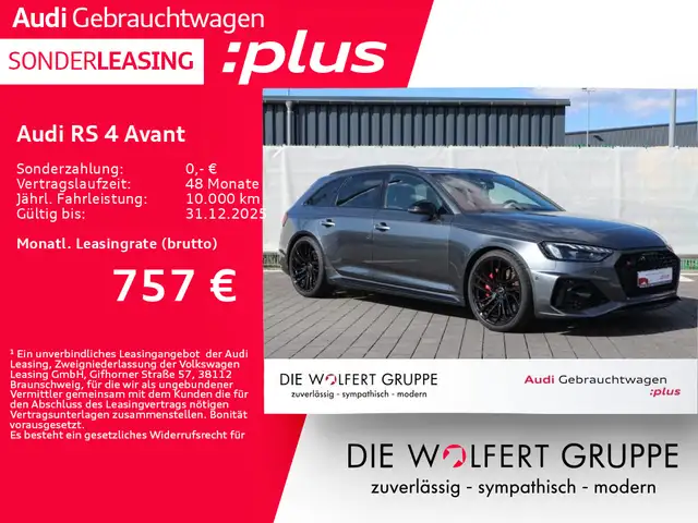 Audi RS4 RS-SPORTABGASANLAGE*PANO*B&O*ACC*360°
