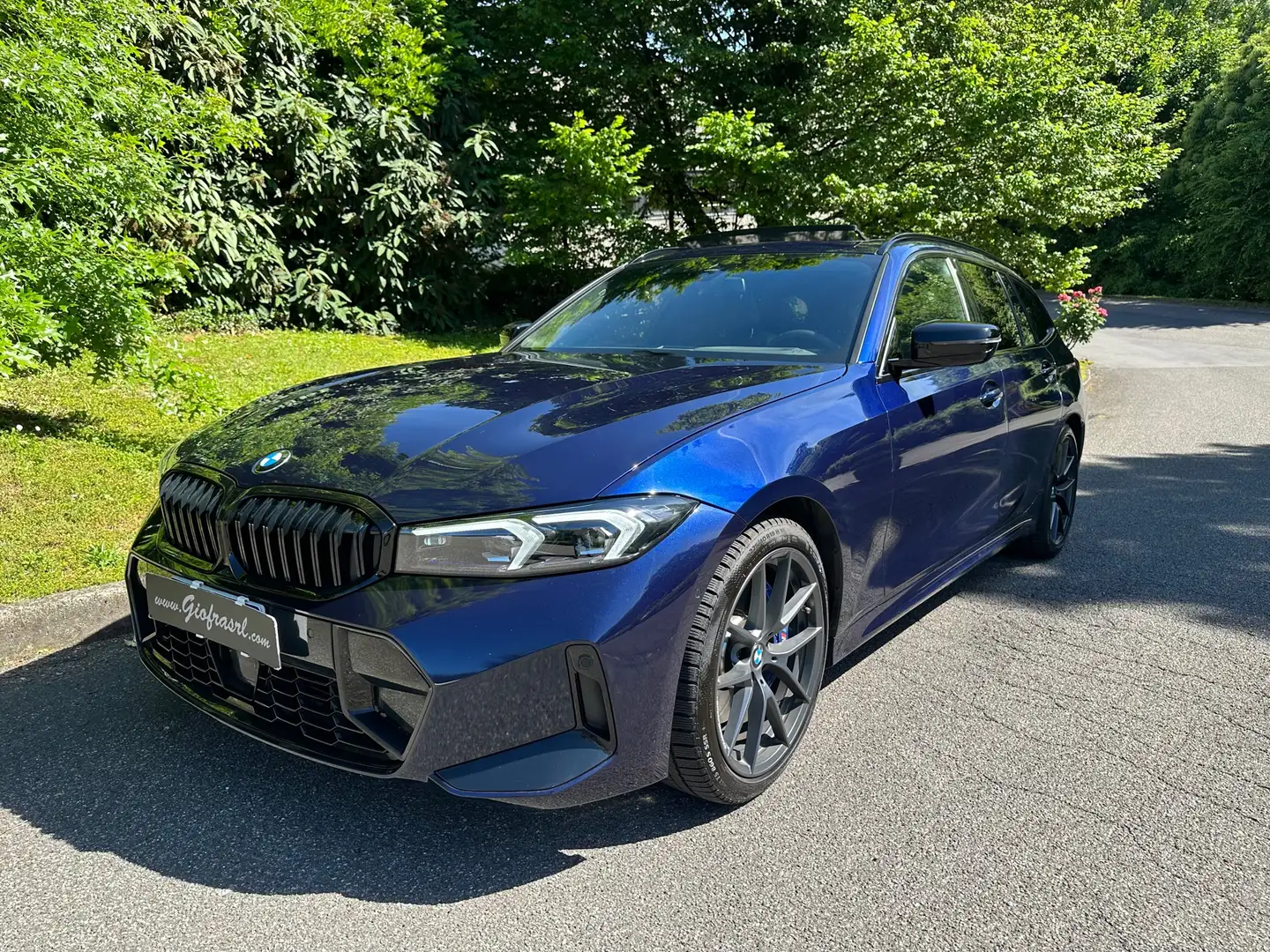BMW 320 d Touring mhev 48 V xdrive Msport PRO auto Blau - 1