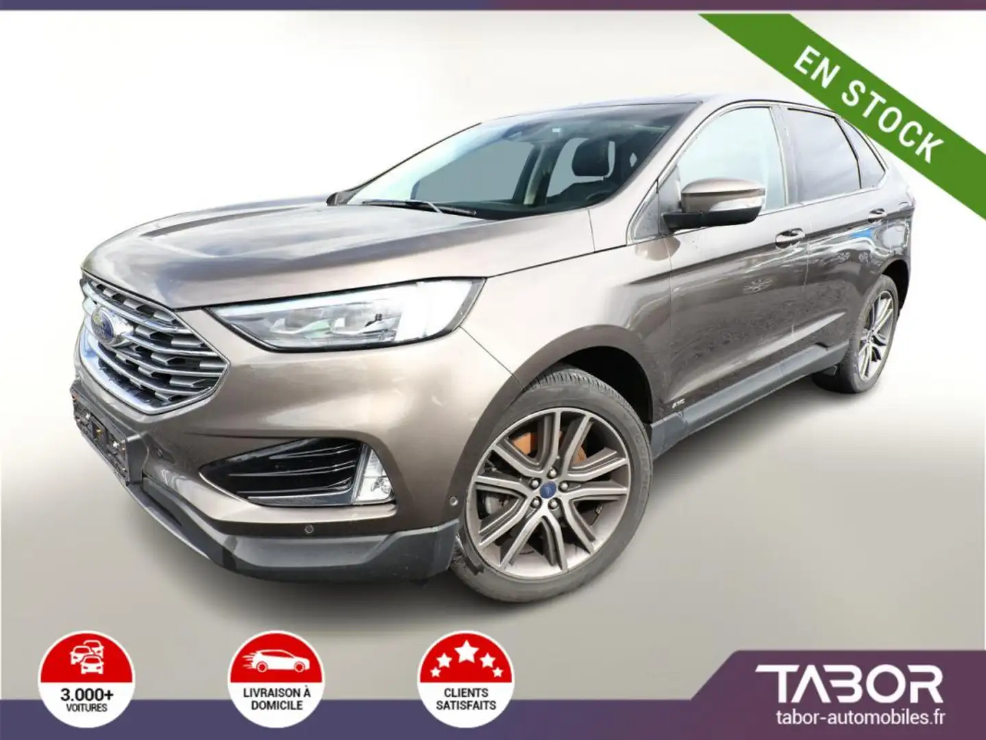 Ford Edge 2.0 EcoBlue 190 Titanium 4x4 LED GPS Grijs - 1