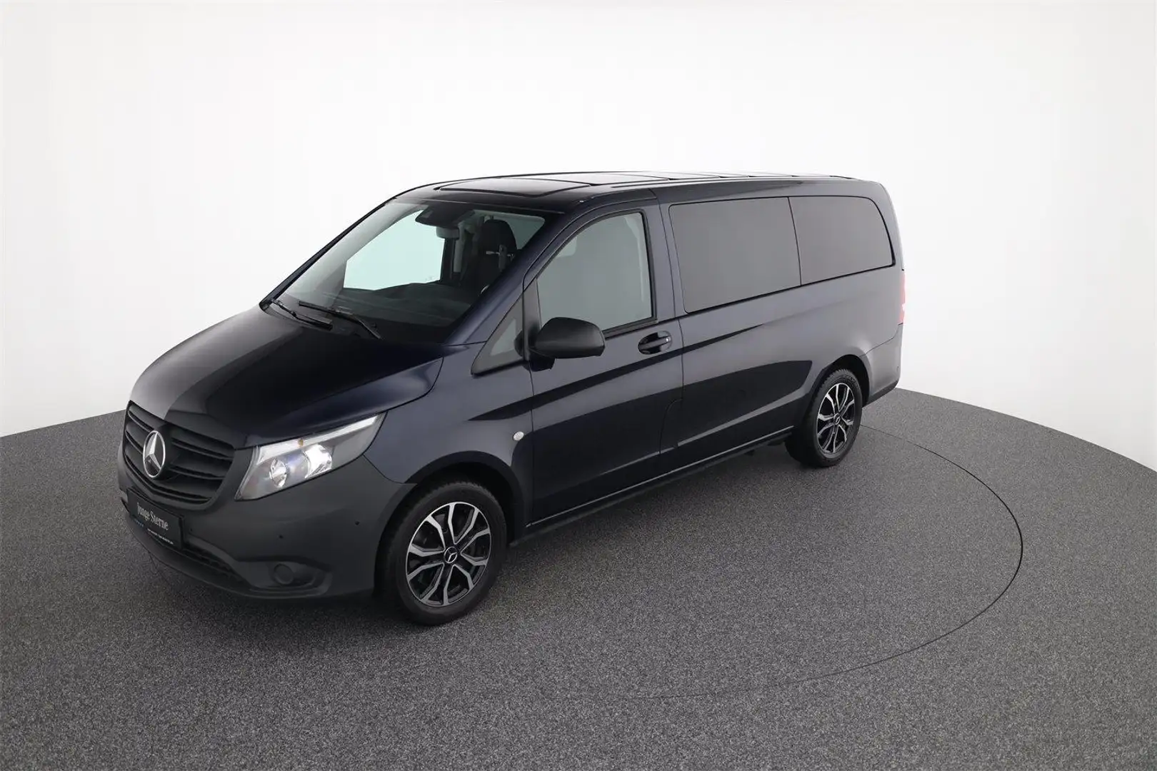 Mercedes-Benz Vito 116 CDI Tourer PRO Lang NAVI LED 9-Sitzer Blau - 2