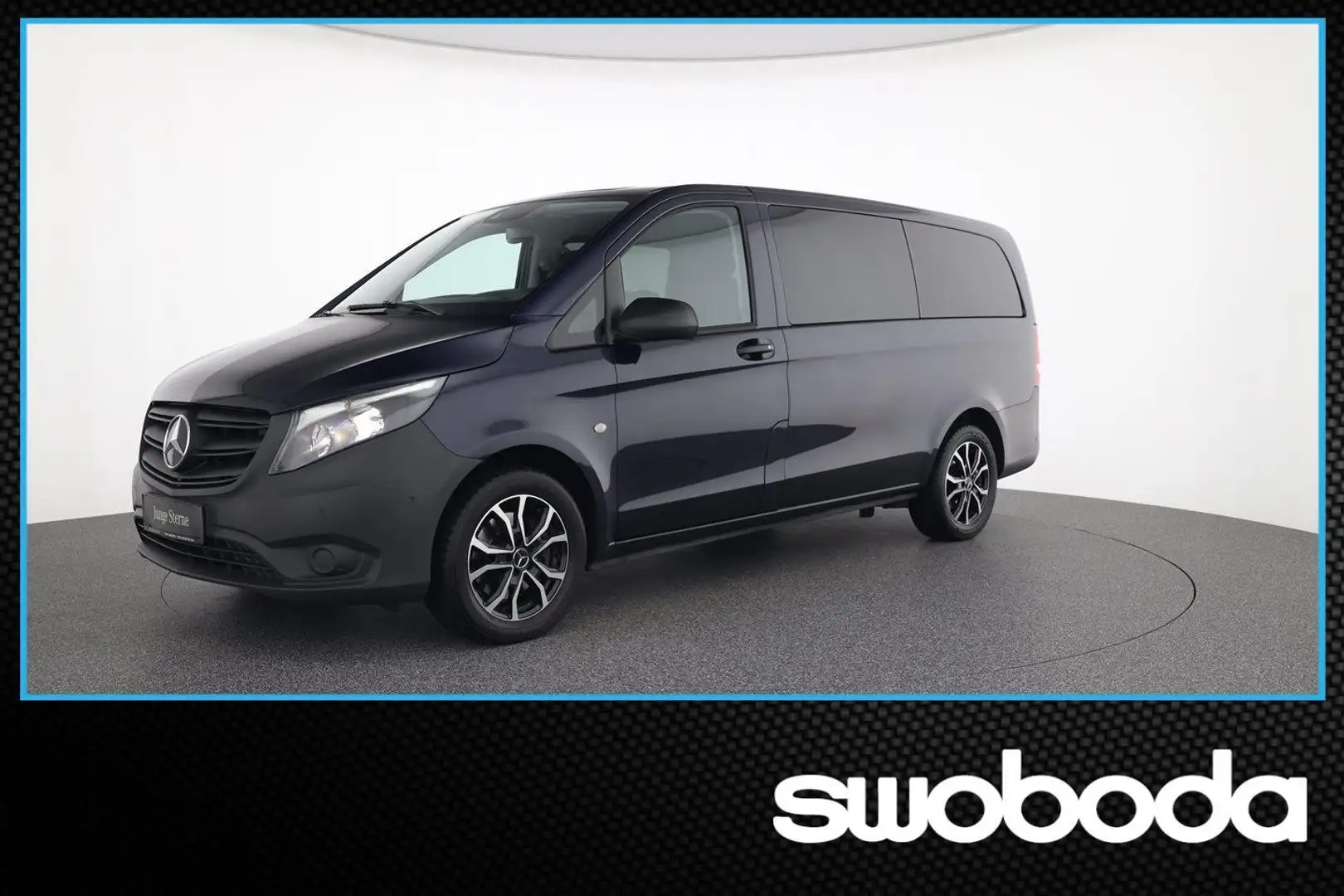Mercedes-Benz Vito 116 CDI Tourer PRO Lang NAVI LED 9-Sitzer Blau - 1