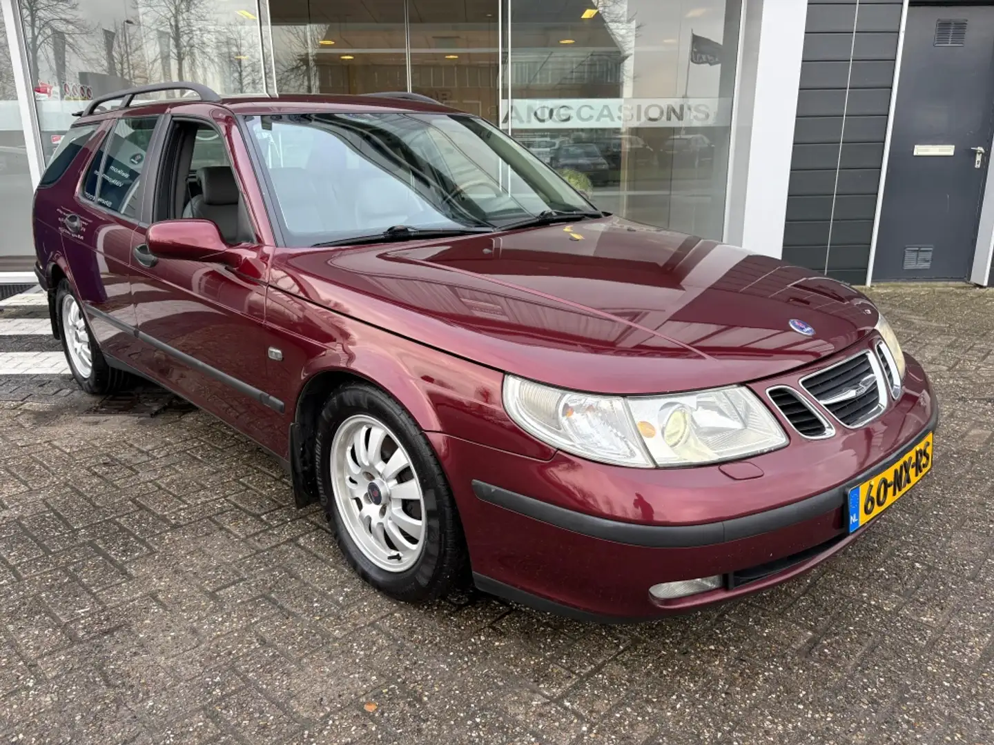 Saab 9-5 Estate 2.3t Vector MOTOR 185DKM GEREDEN! Rojo - 2