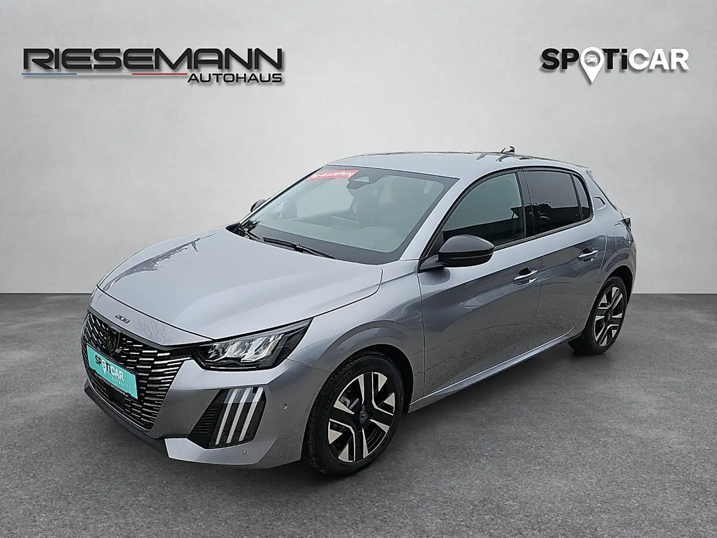 Peugeot 208 Hybrid 110 e-DCS6 Allure Grau - 1
