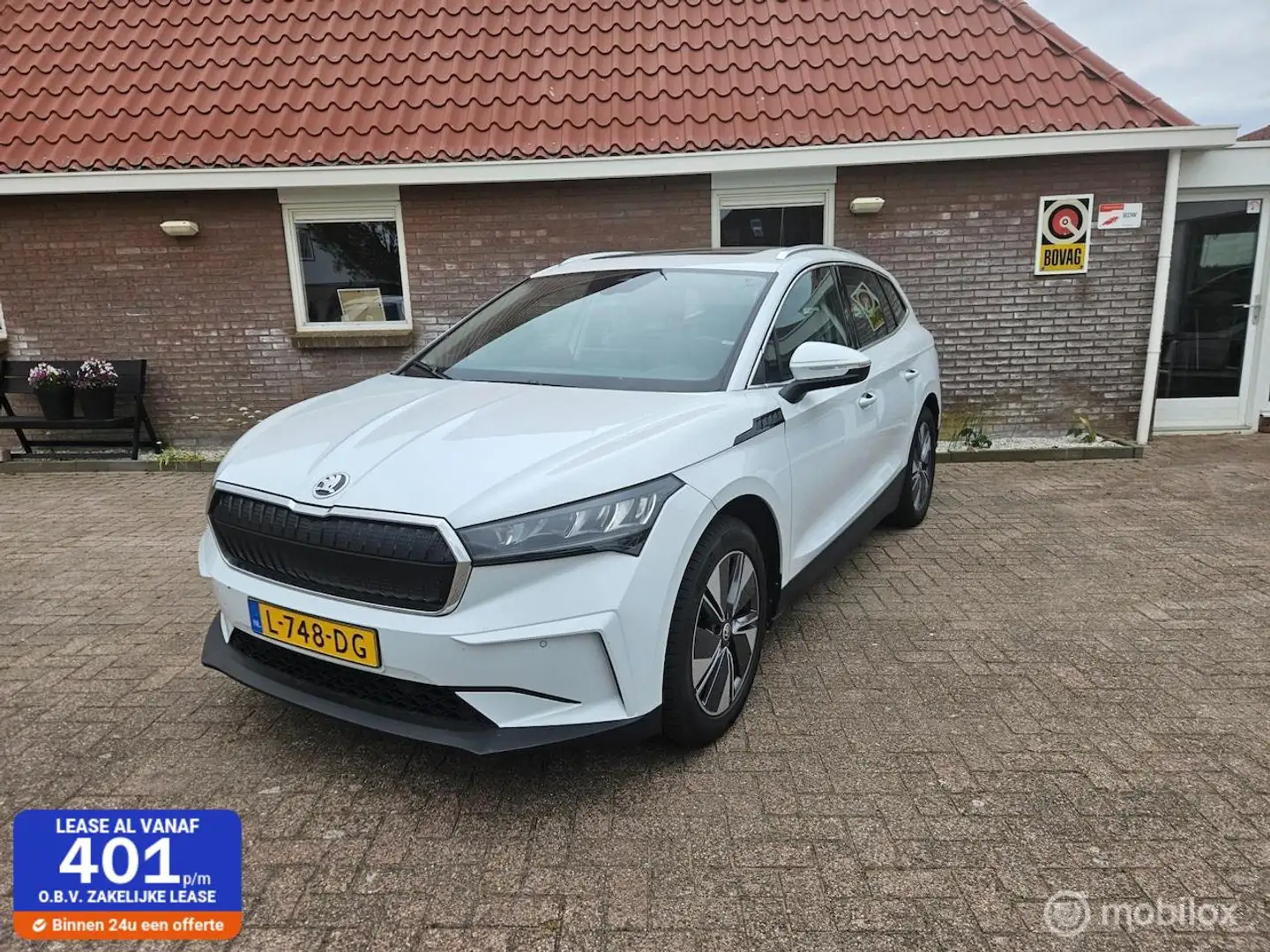 Skoda Enyaq iV 80 Wit - 1