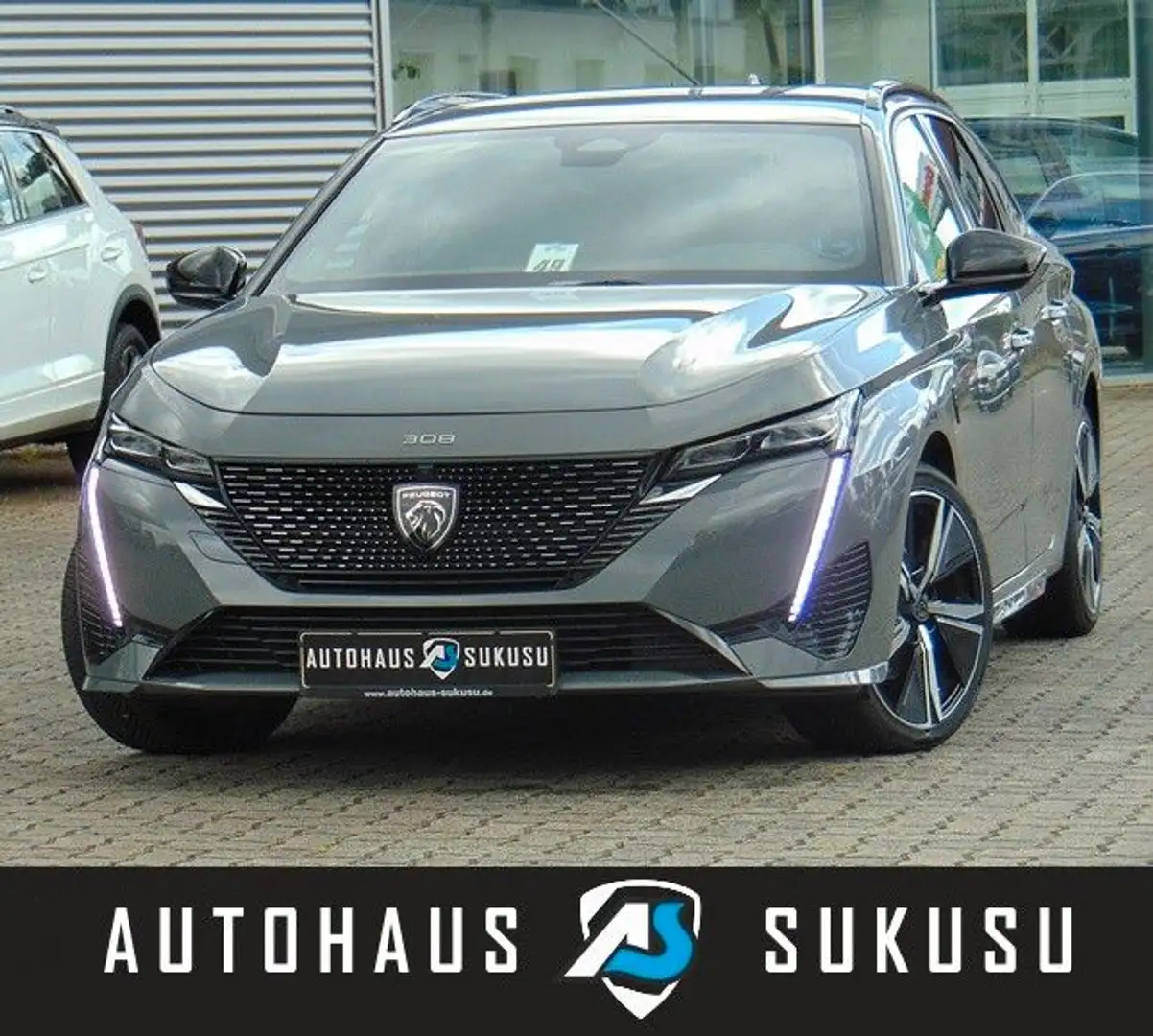 Peugeot 308 SW GT 130 EAT8 - Focal - 360°Cam - Matrix Gris - 1