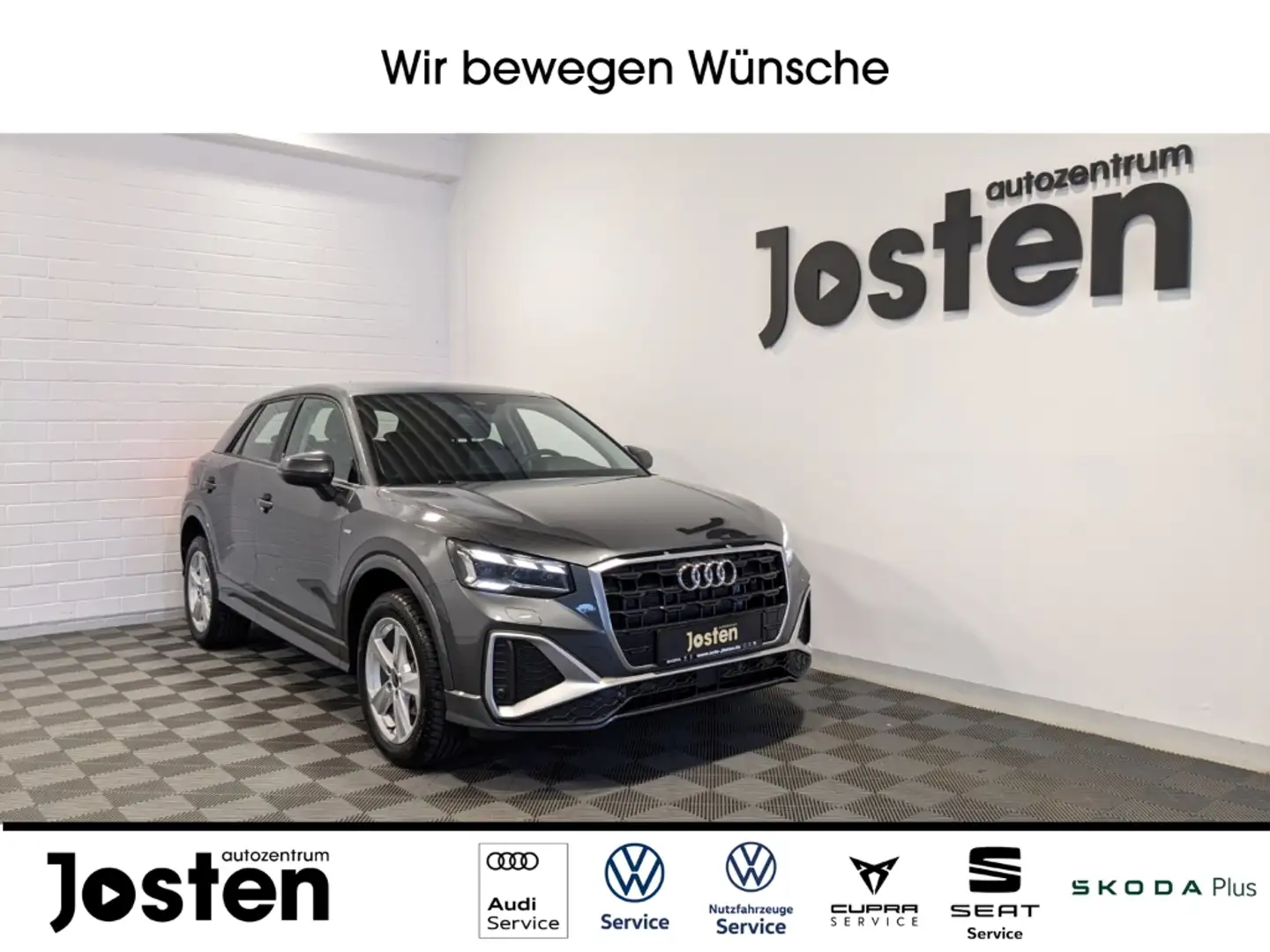 Audi Q2 35 TFSI S-line Matrix CarPlay ACC Virtual Grau - 1