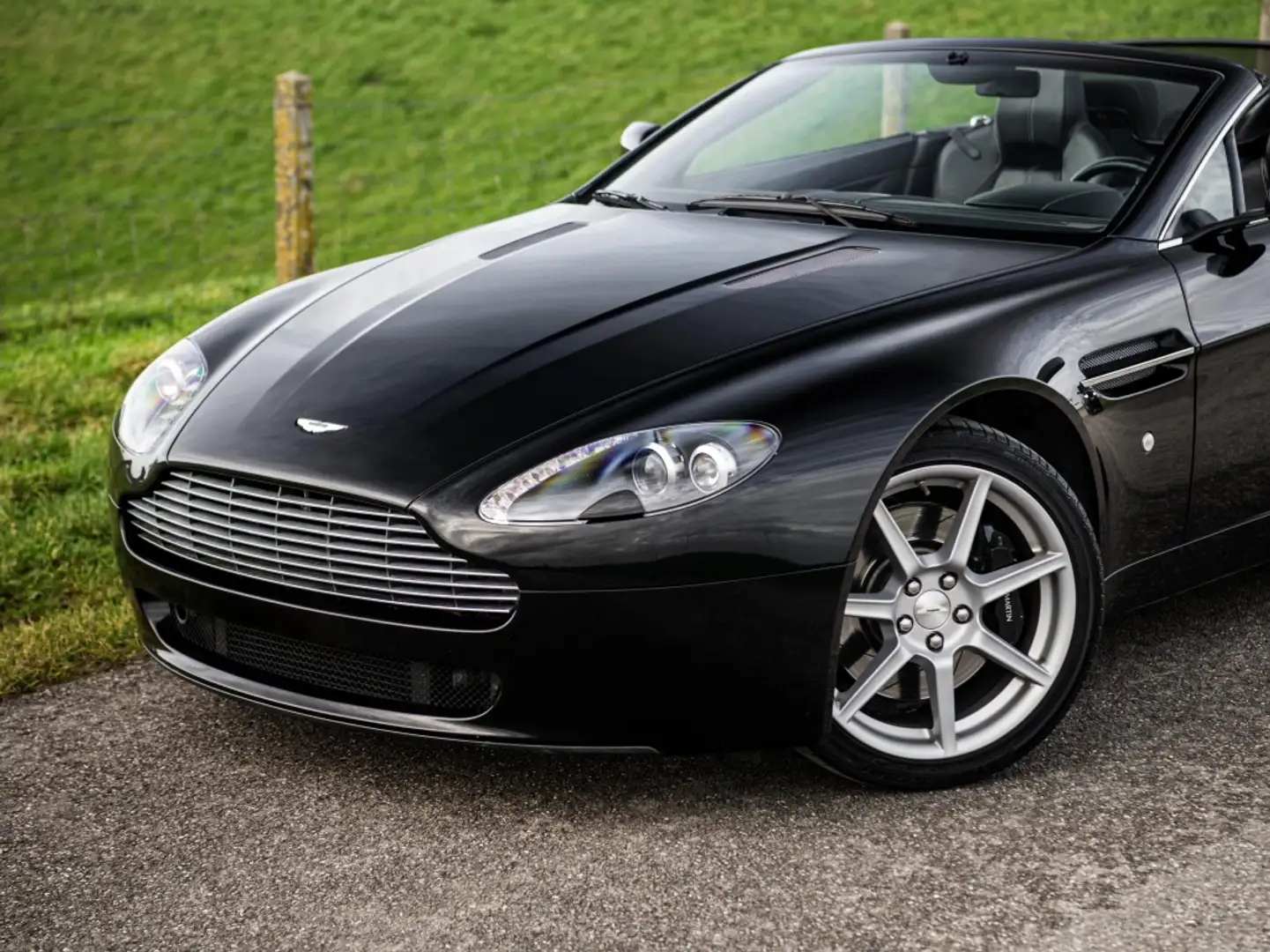 Aston Martin Vantage V8 Roadster 4.3 V8 Sport-seats Full History Gris - 2