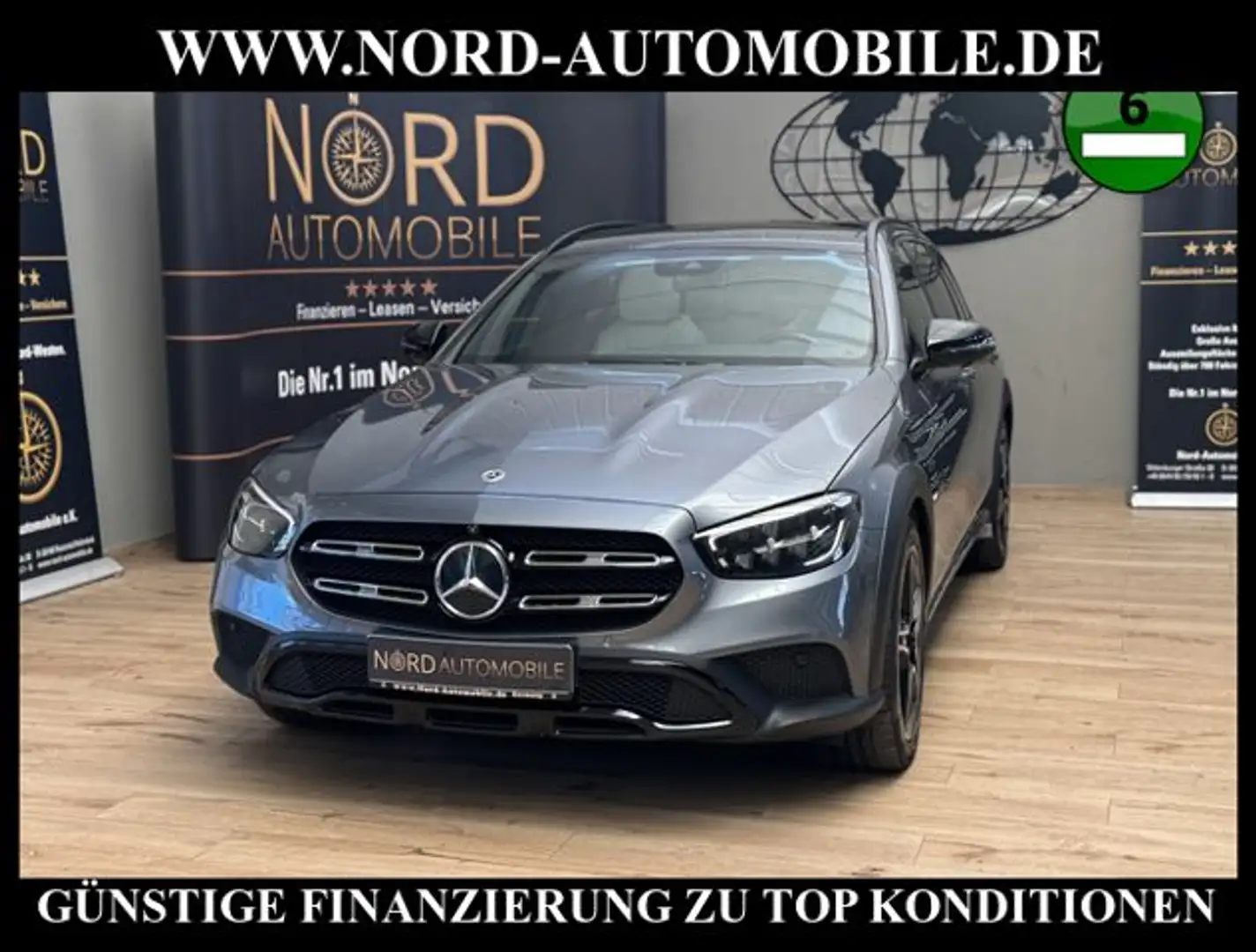 Mercedes-Benz E 220 d 4Matic ALL-TERRAIN *AHK*PANO*AIRM*UPE:83 Szürke - 1