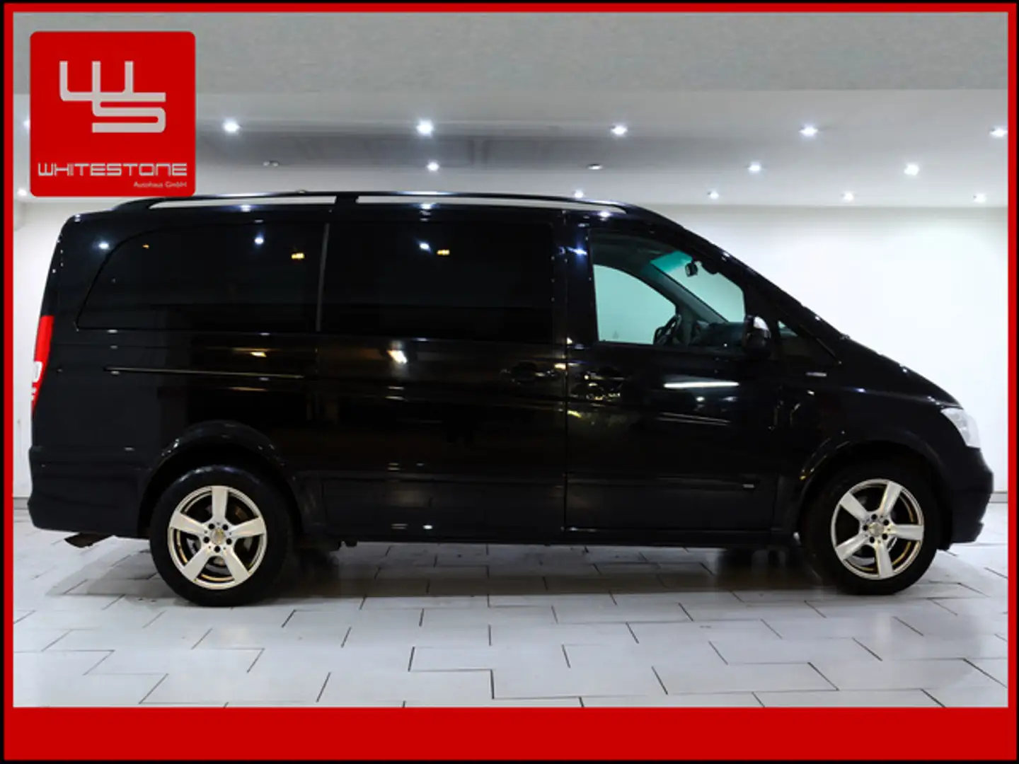 Mercedes-Benz Viano 2.2 CDI Trend Edition lang Aut 7 Sitze AHK Czarny - 2