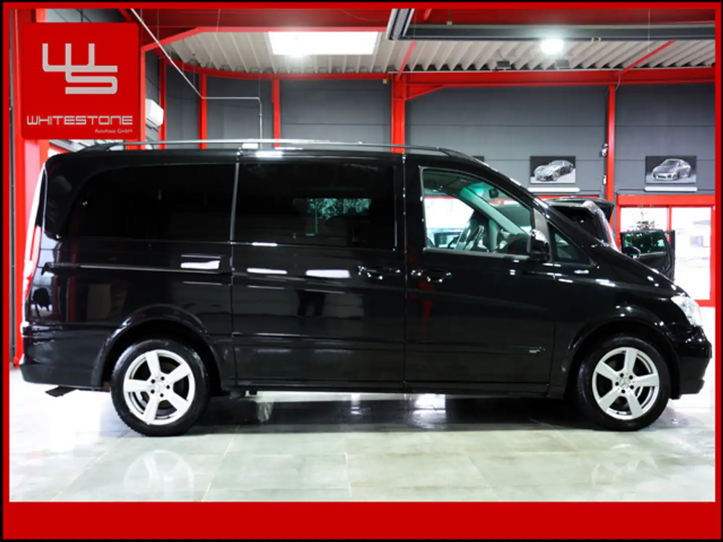 Mercedes-Benz Viano 2.2 CDI Trend Edition lang Aut 7 Sitze AHK Schwarz - 2