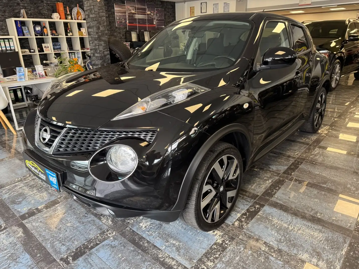 Nissan Juke N-Tec*Aluräder*2.Vorhalter*Navi*Alcantara Schwarz - 2