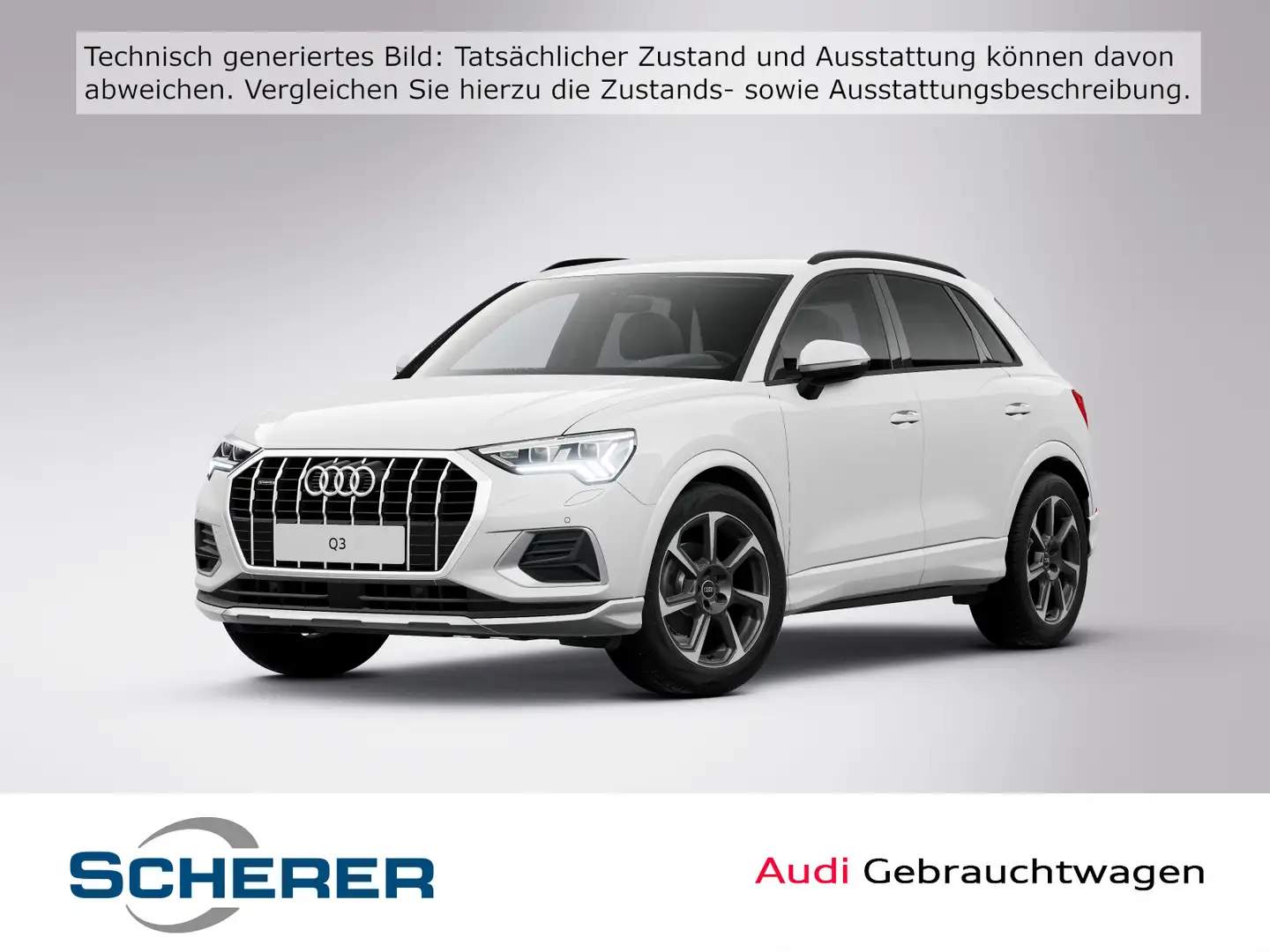 Audi Q3 SUV advanced 35 TDI quattro 110(150) kW(PS) S Weiß - 1