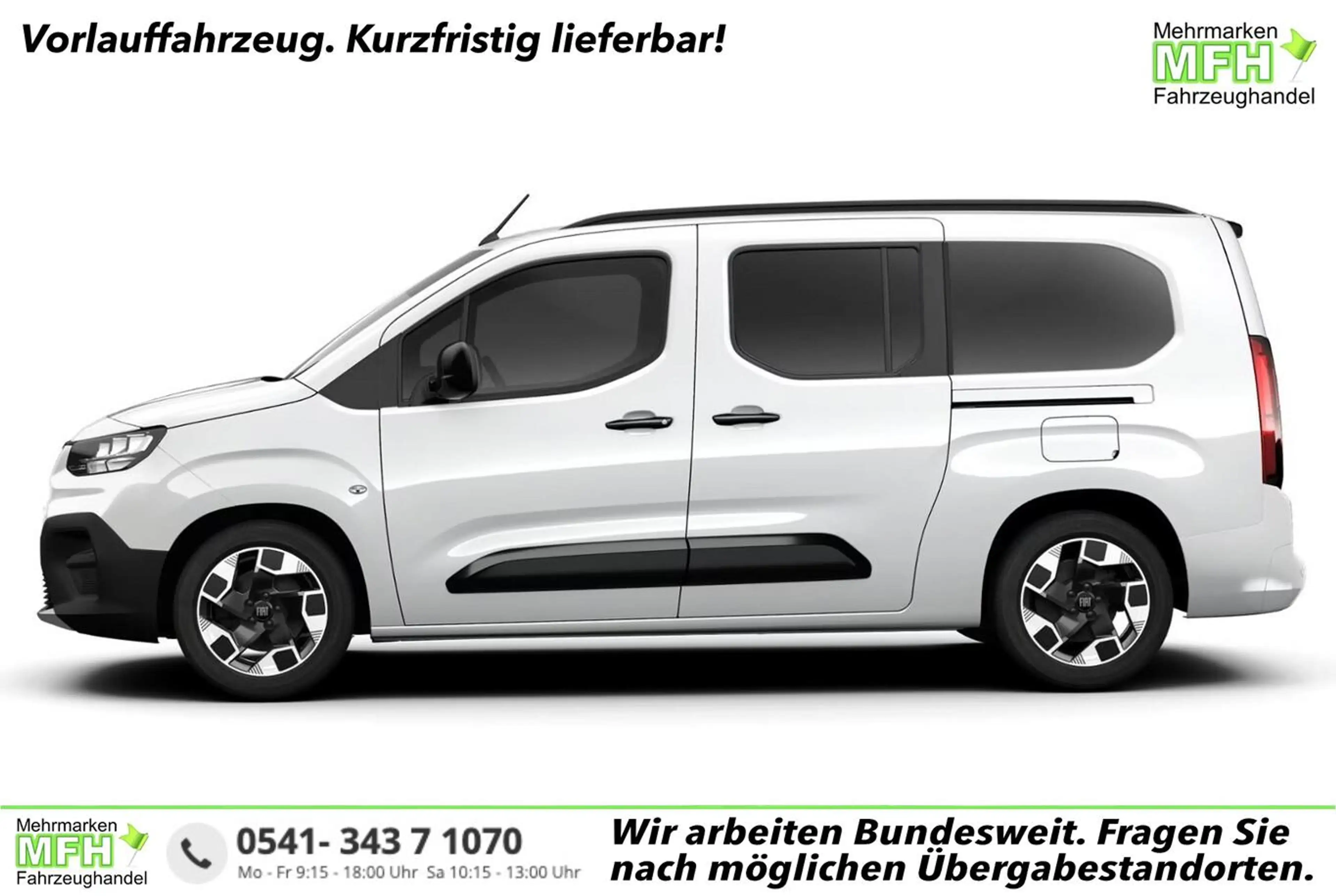 Fiat Qubo L La Prima AT8 L2 7S VorbAHK 17"LM LED SHZ 96 k...