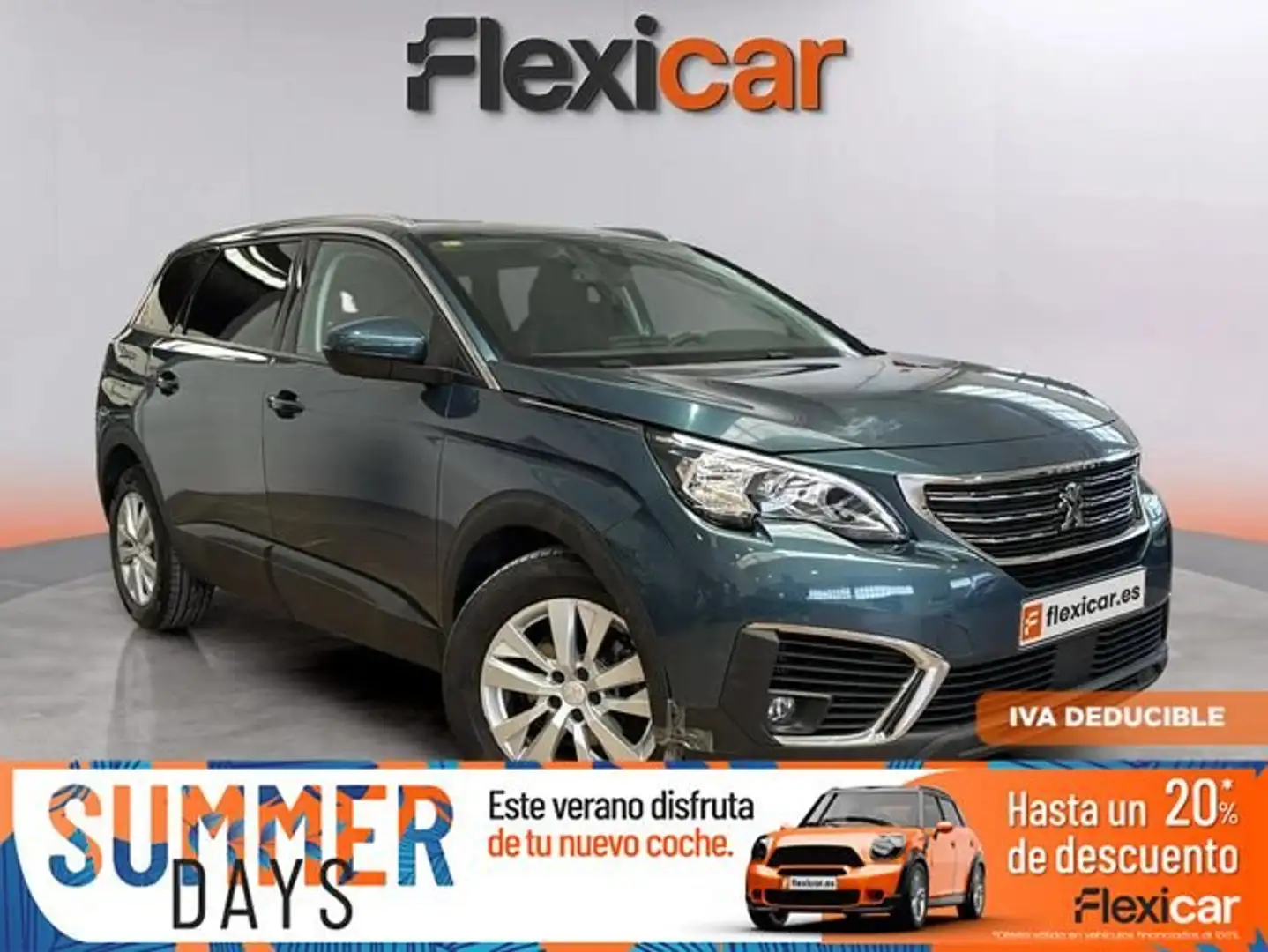 Peugeot 5008 Active+1.2L+PureTech+96kW+%28130CV%29+S%26S Blauw - 1
