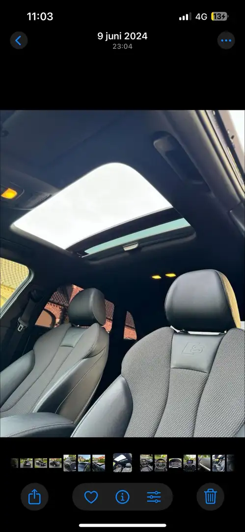 Audi A3 2.0 TDI quattro S tronic sport GEKEURD TOT 06/2027 Noir - 2