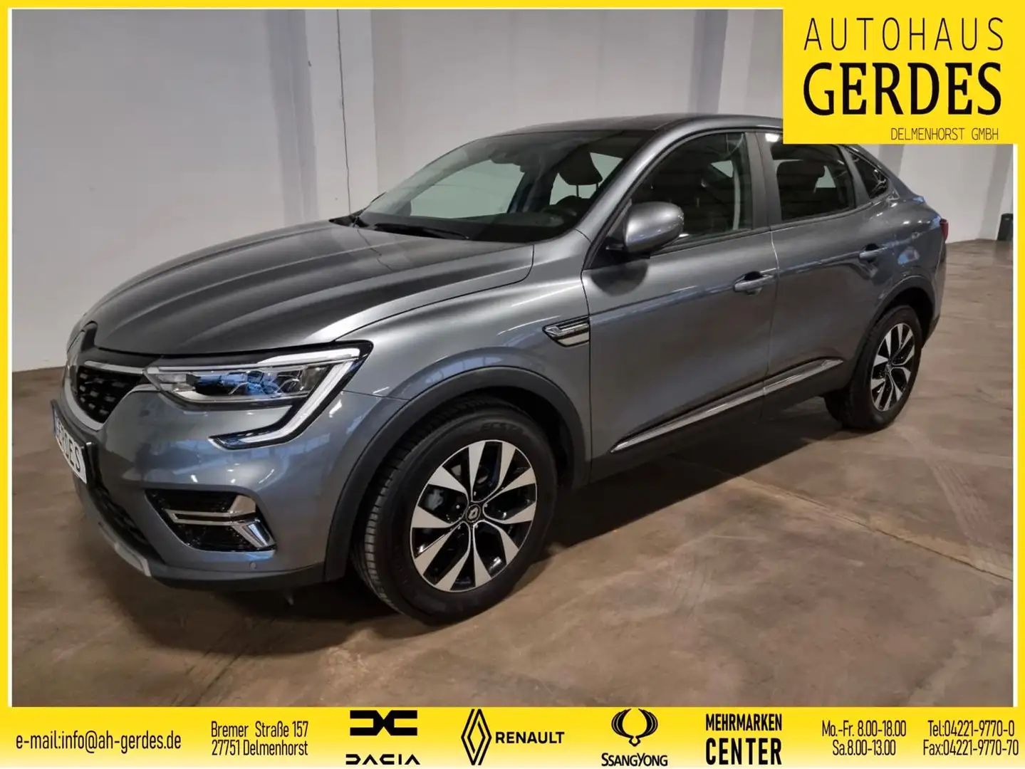 Renault Arkana 1.3 TCe Zen "Navi & Klima uvm. " Grau - 1