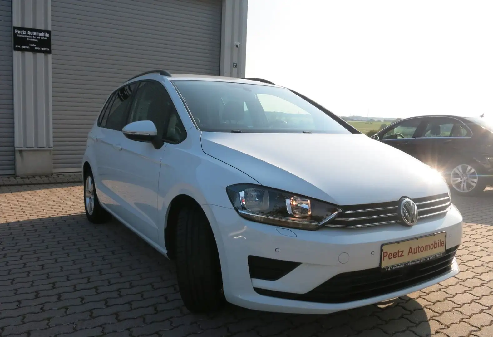 Volkswagen Golf Sportsvan Comfortline, Klima,Sitzh,Navi,AHK Weiß - 2
