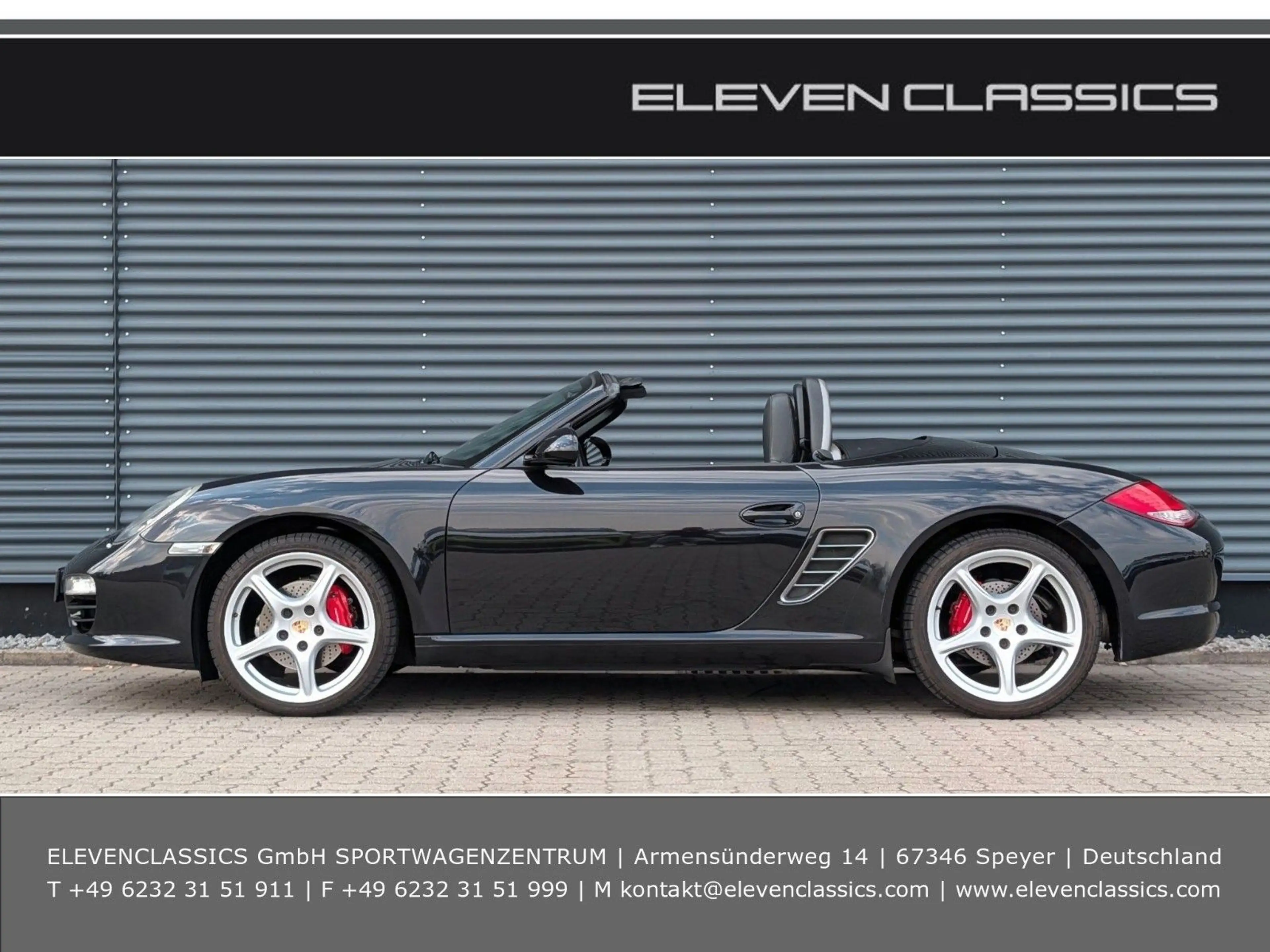 Porsche Boxster S *Handschaltung, deutsches Fahrzeug*