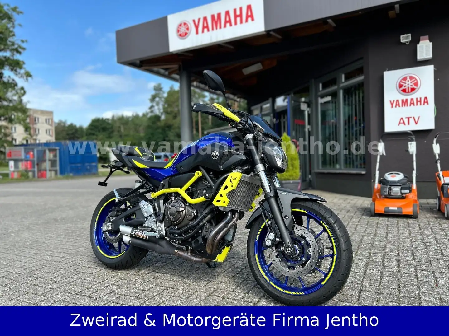 Yamaha MT-07 MotoCage Style IXIL Bagster usw Bleu - 1