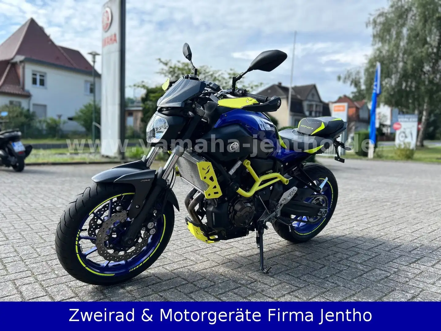 Yamaha MT-07 MotoCage Style IXIL Bagster usw Bleu - 2