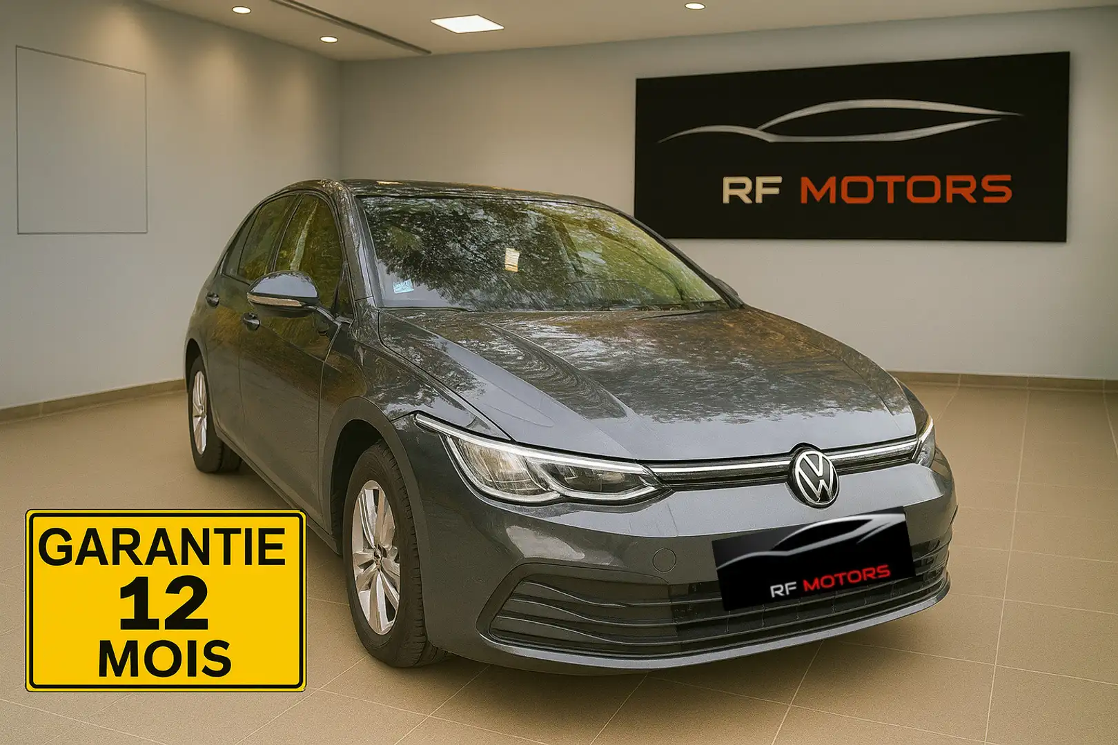 Volkswagen Golf Golf 1.0 eTSI ✅GARANTIE 12 MOIS✅ Gris - 1