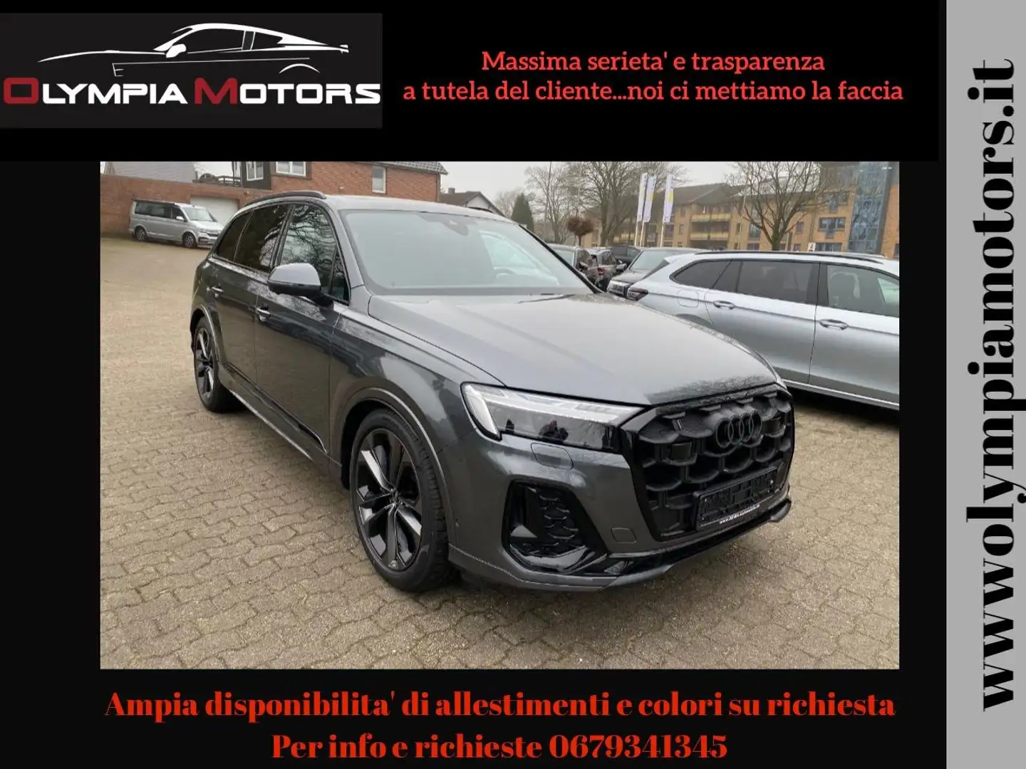 Audi Q7 50 TDI 7 SIZE S LINE NAVI TETTO 21 MATRIX KAMERA Grigio - 1