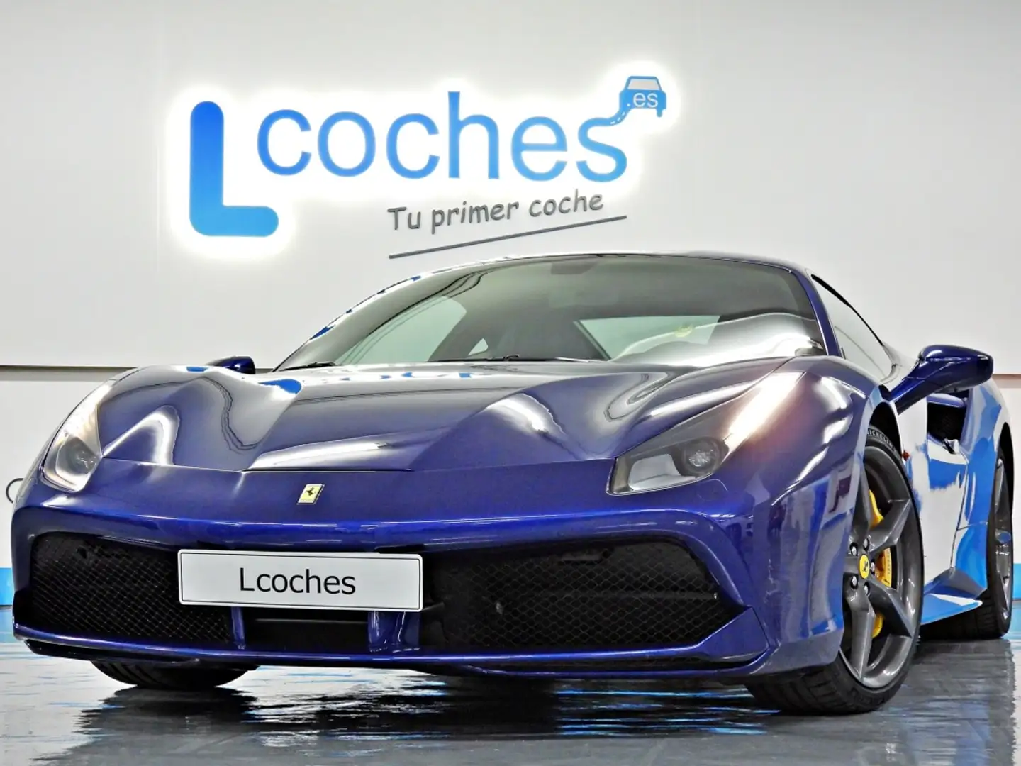 Ferrari 488 GTB Bleu - 1