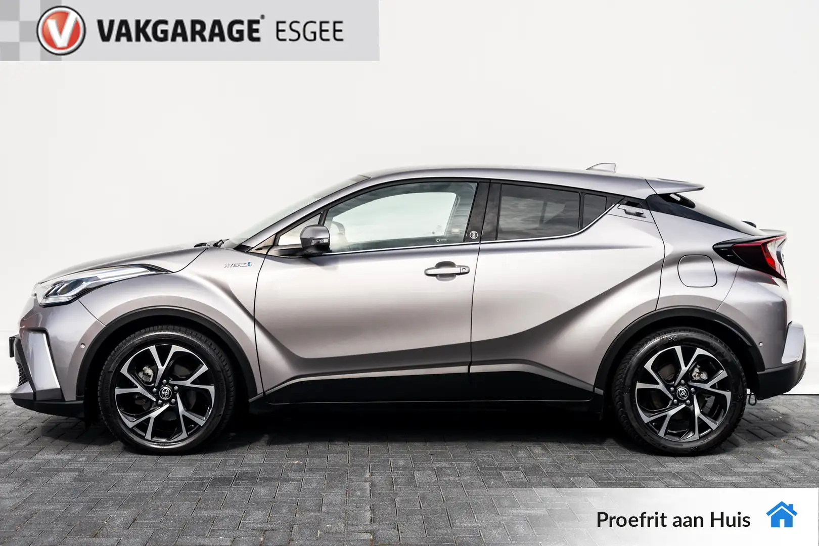 Toyota C-HR 2.0 Hybrid Style 184 PK AUTOMAAT RIJKLAAR INCL: GA Grijs - 2