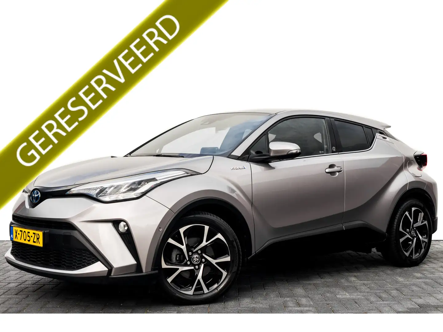 Toyota C-HR 2.0 Hybrid Style 184 PK AUTOMAAT RIJKLAAR INCL: GA Grijs - 1