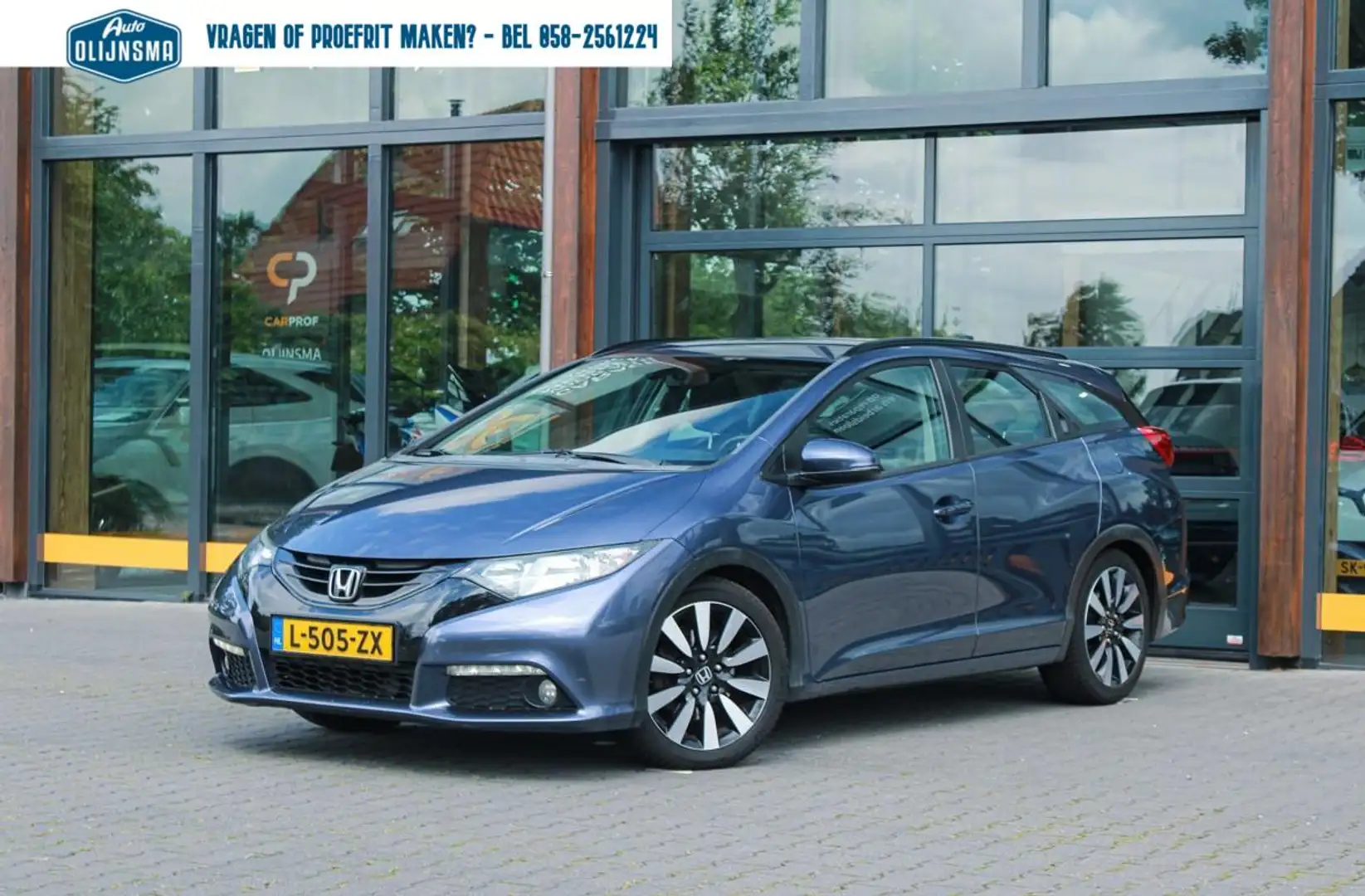 Honda Civic Tourer 1.8 Sport Business Edition|Camera|Clima|Tre Blu/Azzurro - 1