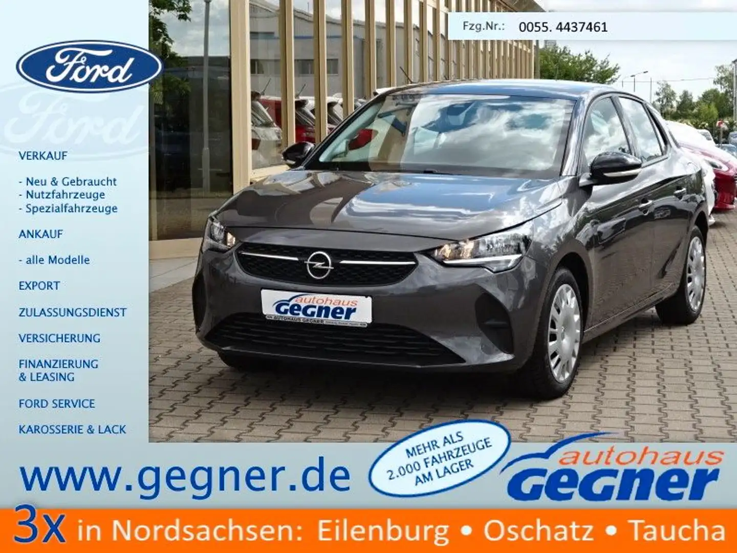Opel Corsa F 75PS Edition PPS Licht-/Regensensor Grau - 1