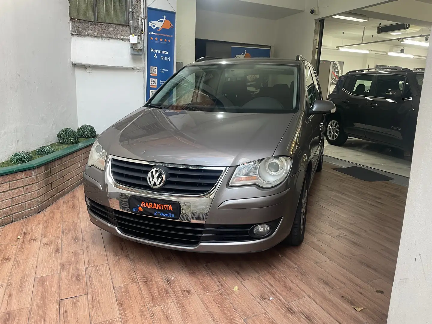 Volkswagen Touran UNICO PROPRIETARIO - 7 POSTI Grigio - 1