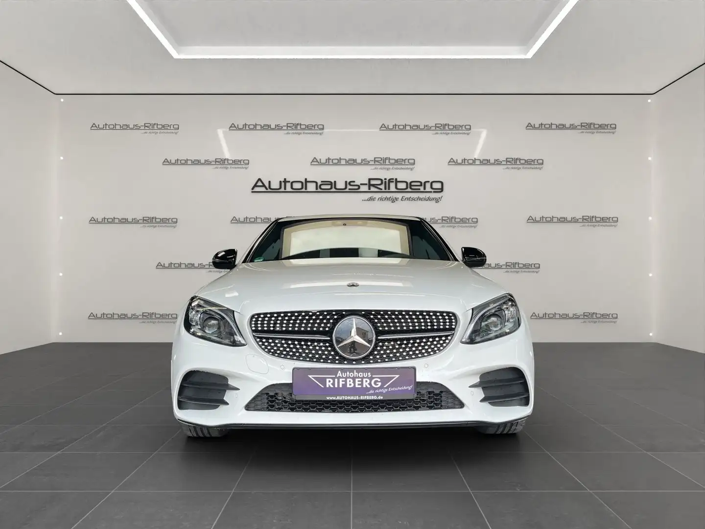 Mercedes-Benz C 300 de AMG/COMAND/DISTRONIC/HUD/LED/WIDESCREE Weiß - 2
