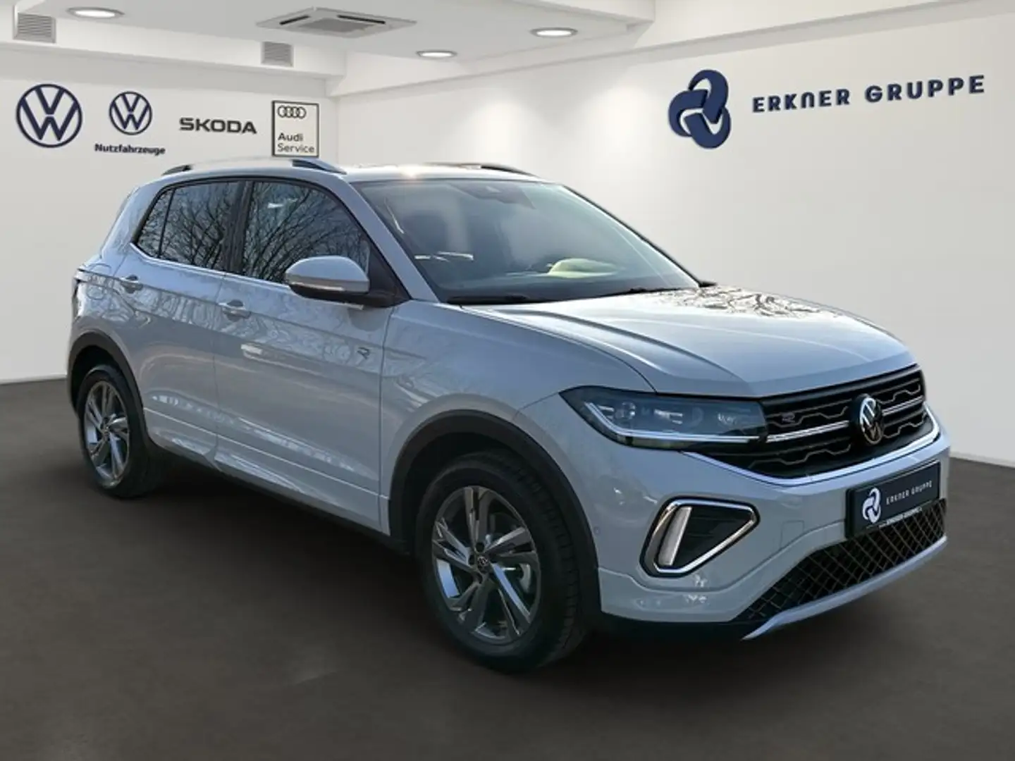 Volkswagen T-Cross 1.0TSI DSG R-Line GJR+KAMERA+NAVI+SHZ Grün - 2