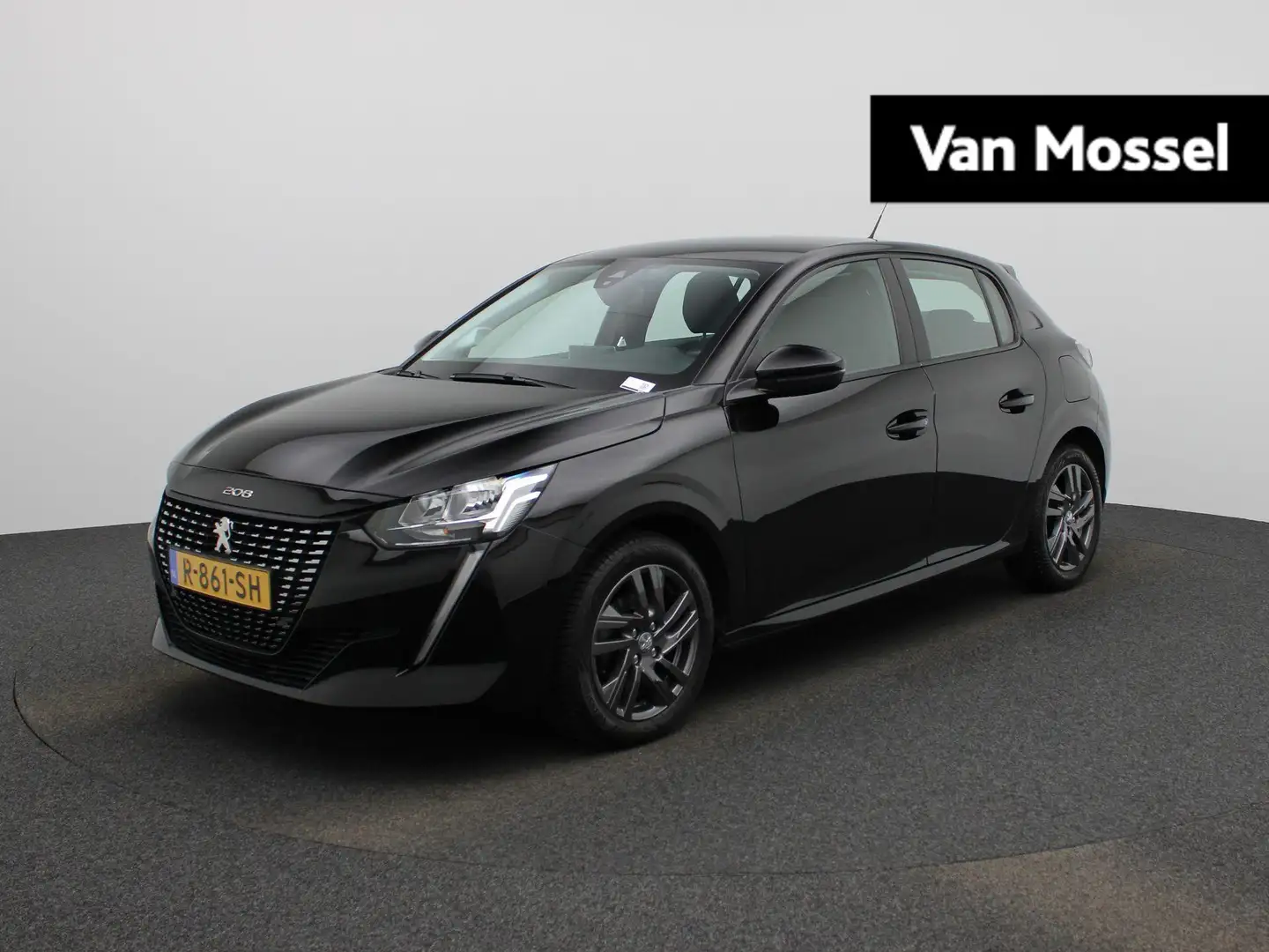 Peugeot 208 1.2 PureTech Active Pack | Navigatie | Apple Carpl Zwart - 1