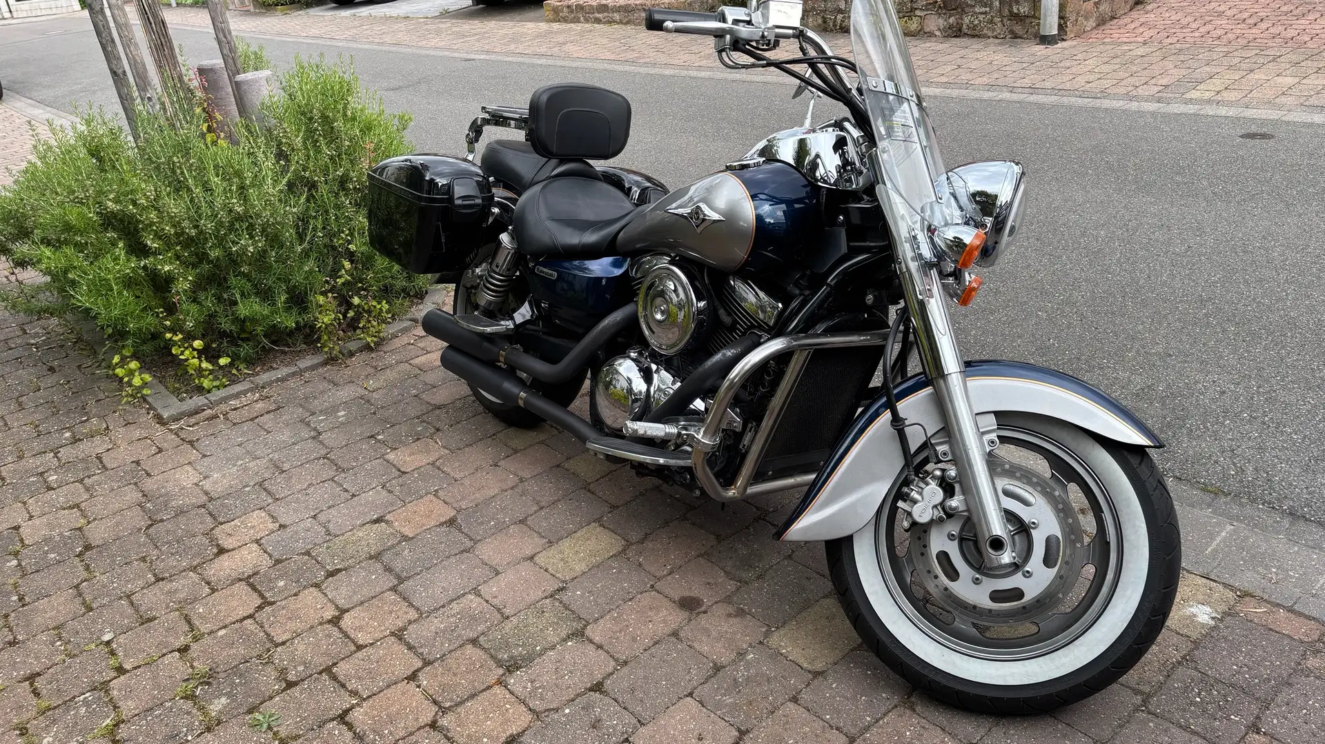 Kawasaki VN 1600 Classic Azul - 2