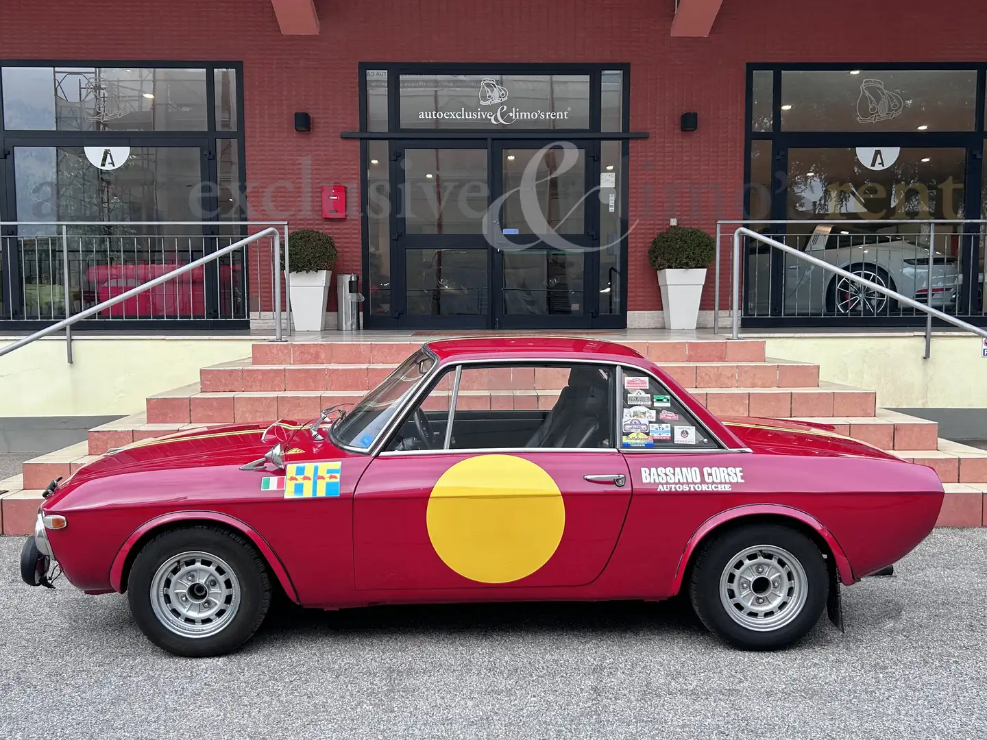 Lancia Fulvia coupè RALLYE 1.3 HF Roşu - 2