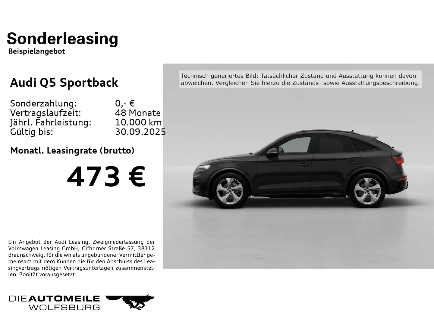 Audi Q5 40 TFSI quattro S tronic advanced M Schwarz - 2