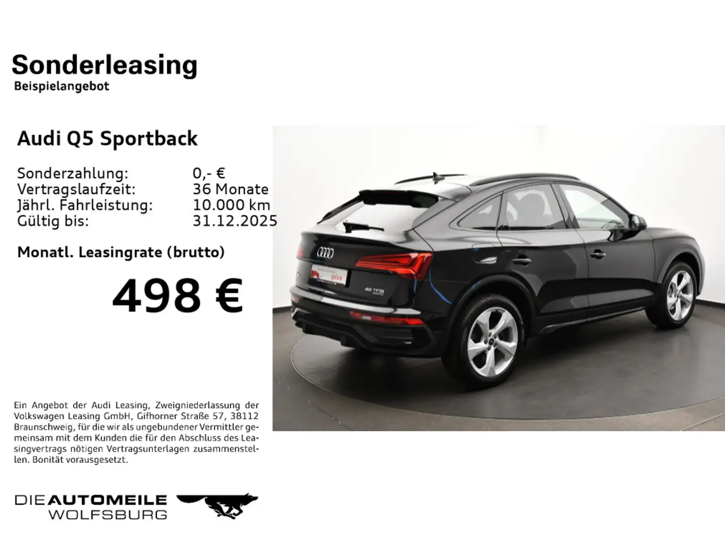 Audi Q5 40 TFSI quattro S tronic advanced M Schwarz - 2