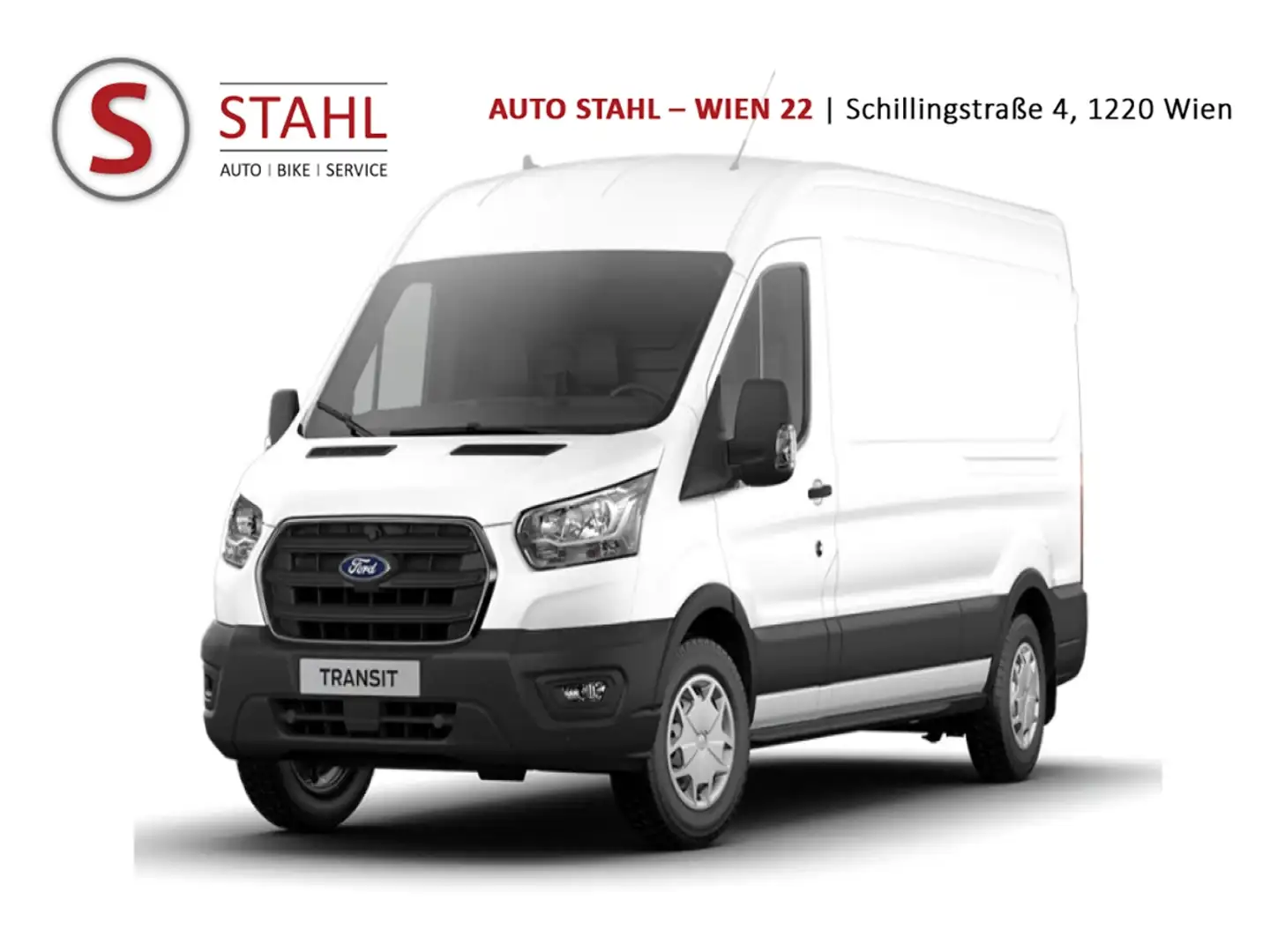 Ford Transit Kasten 2,0 EcoBlue L3H2 350 Trend Weiß - 1