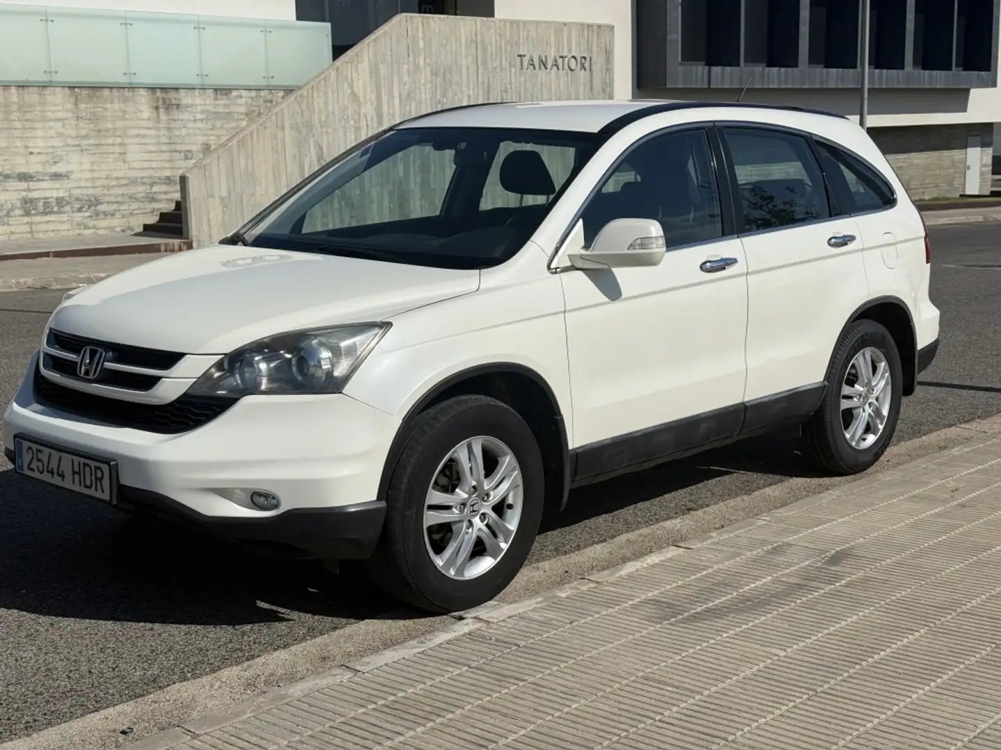 Honda CR-V 2.2i-DTEC Elegance Aut. Blanc - 1