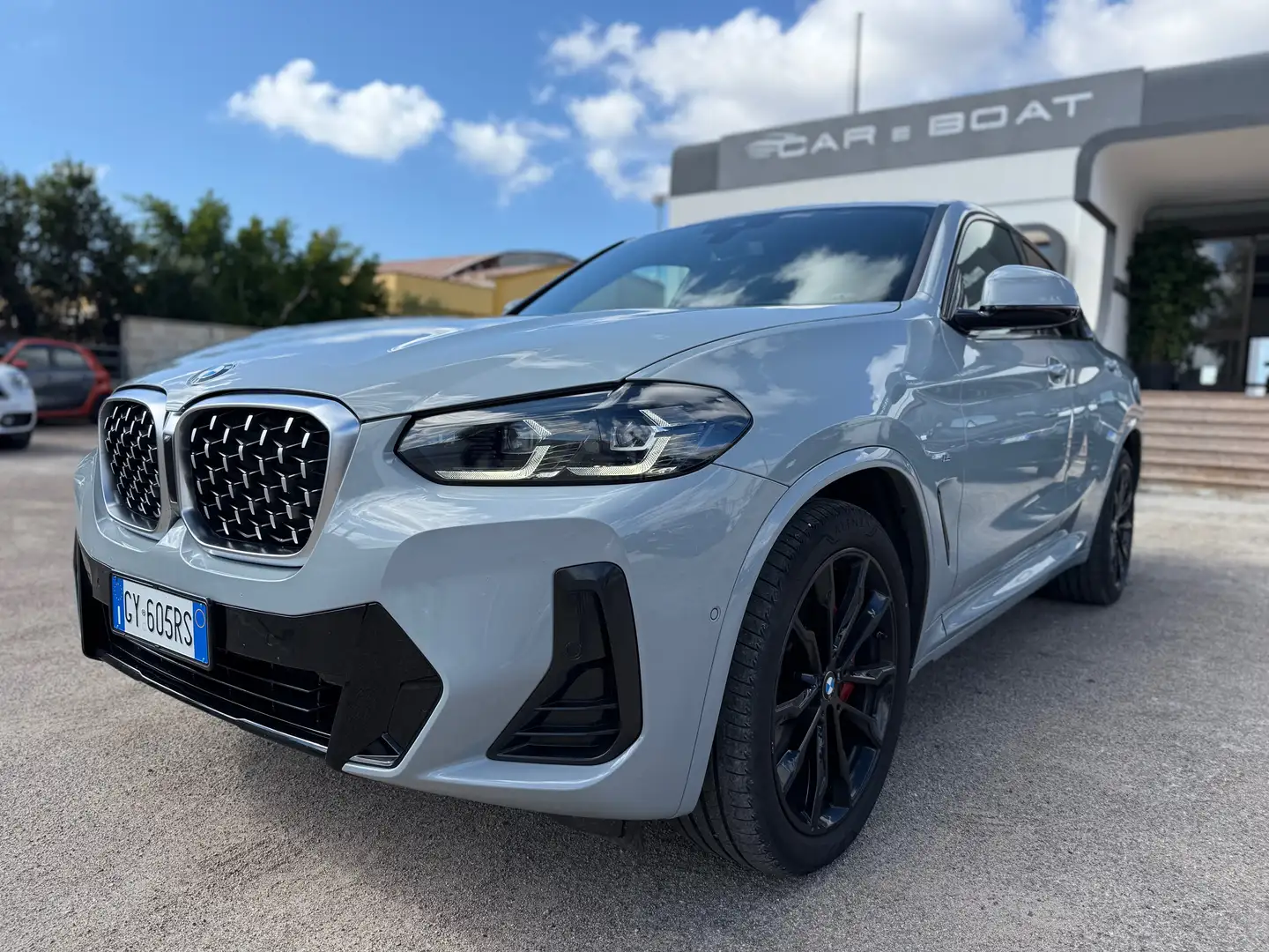 BMW X4 X4 xdrive20d mhev 48V Msport auto Grigio - 1