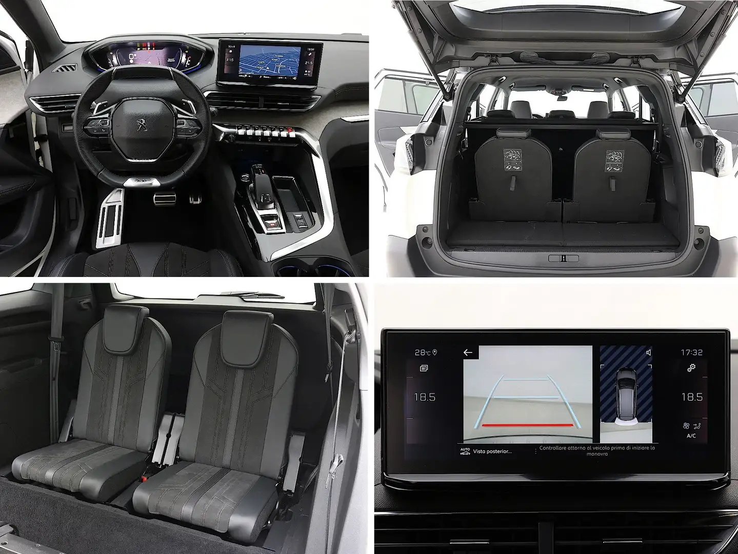 Peugeot 5008 1.5 BlueHDi 130CV EAT8 GT Pack 7 Posti✔️ Bianco - 2