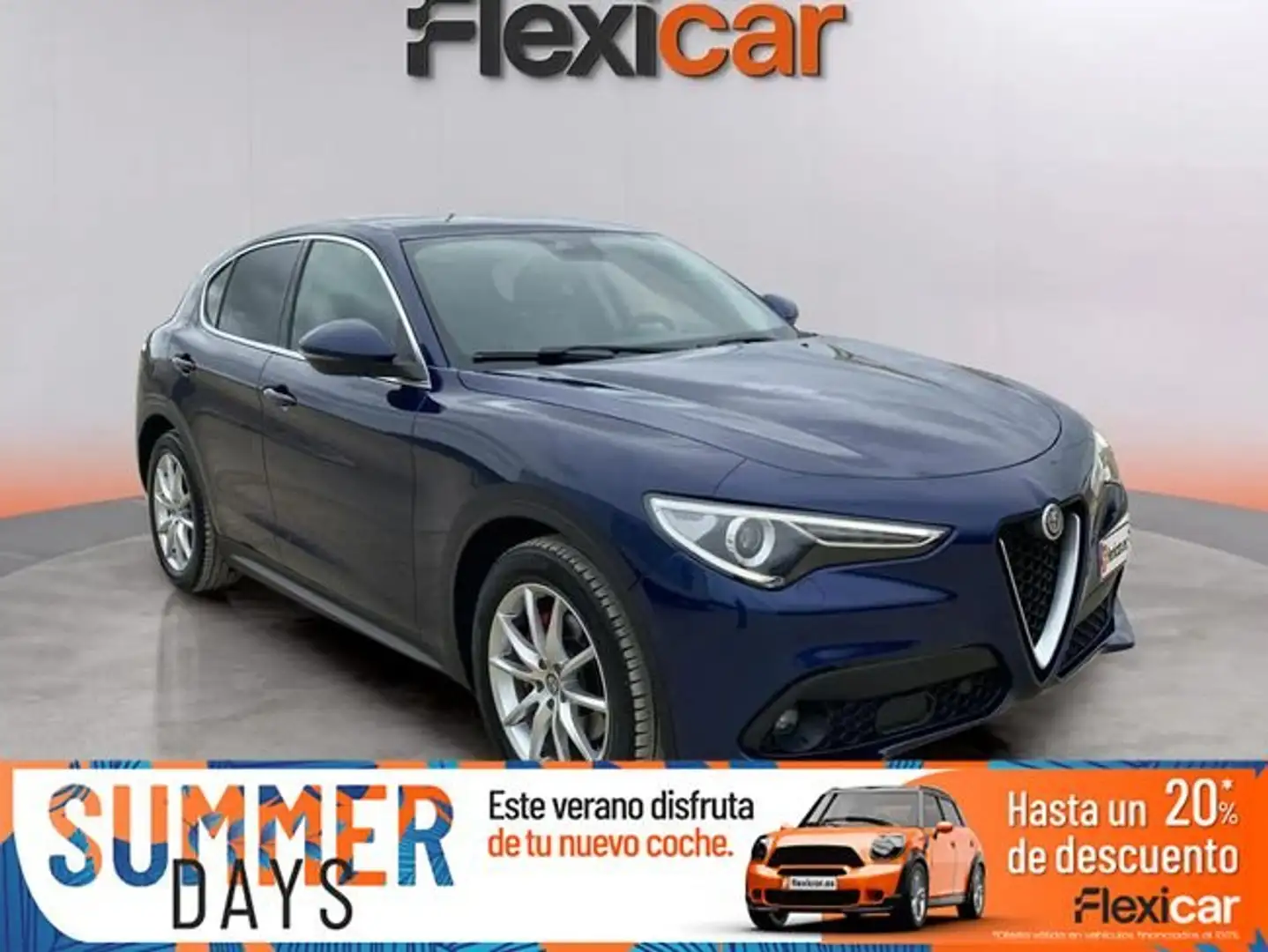 Alfa Romeo Stelvio 2.2 Diésel 132kW (180CV) AWD Azul - 1