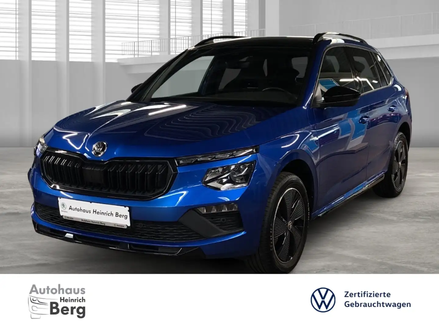 Skoda Kamiq Monte Carlo 1.0 TSI DSG Panorama Navi Digitales Co Bleu - 1
