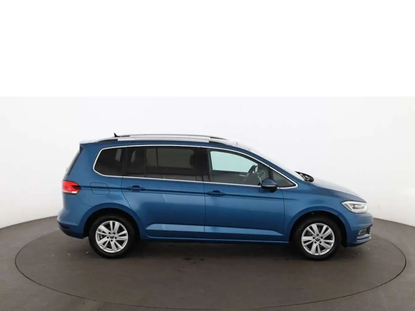 Volkswagen Touran Highline 2.0 TDI LED SKY RADAR NAVI TEMP Bleu - 2